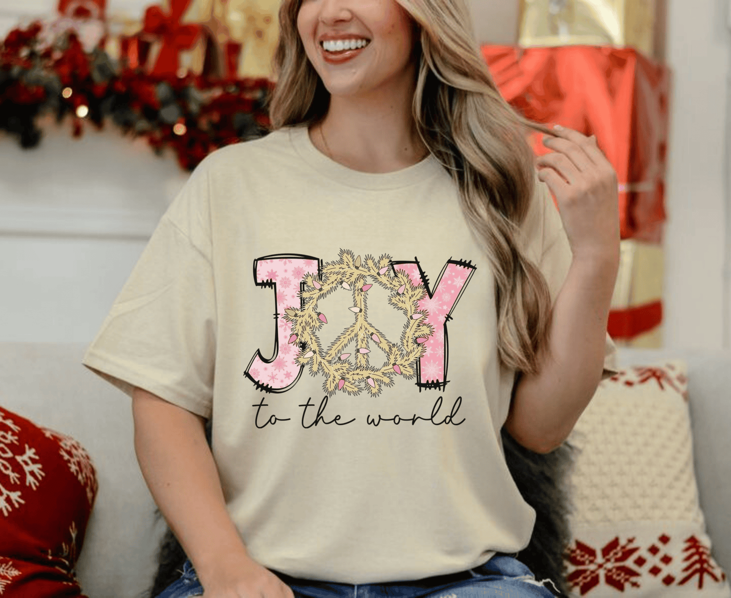 Joy to the World Shirt - Festive Christmas Tee, Holiday Gift for All