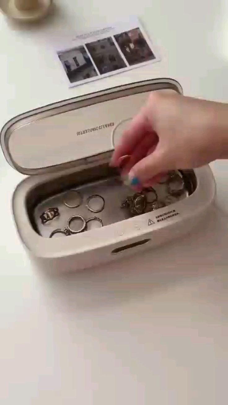 New Eyeglasses Cleaner Ultrasonic Baby Products Makeup Tool