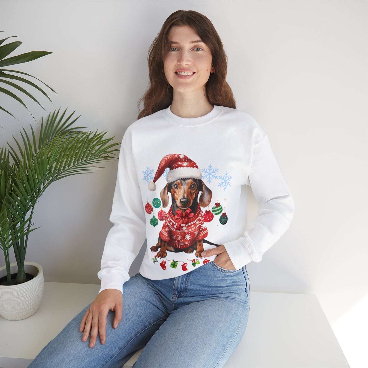 Funny Christmas Dogs Sweatshirt