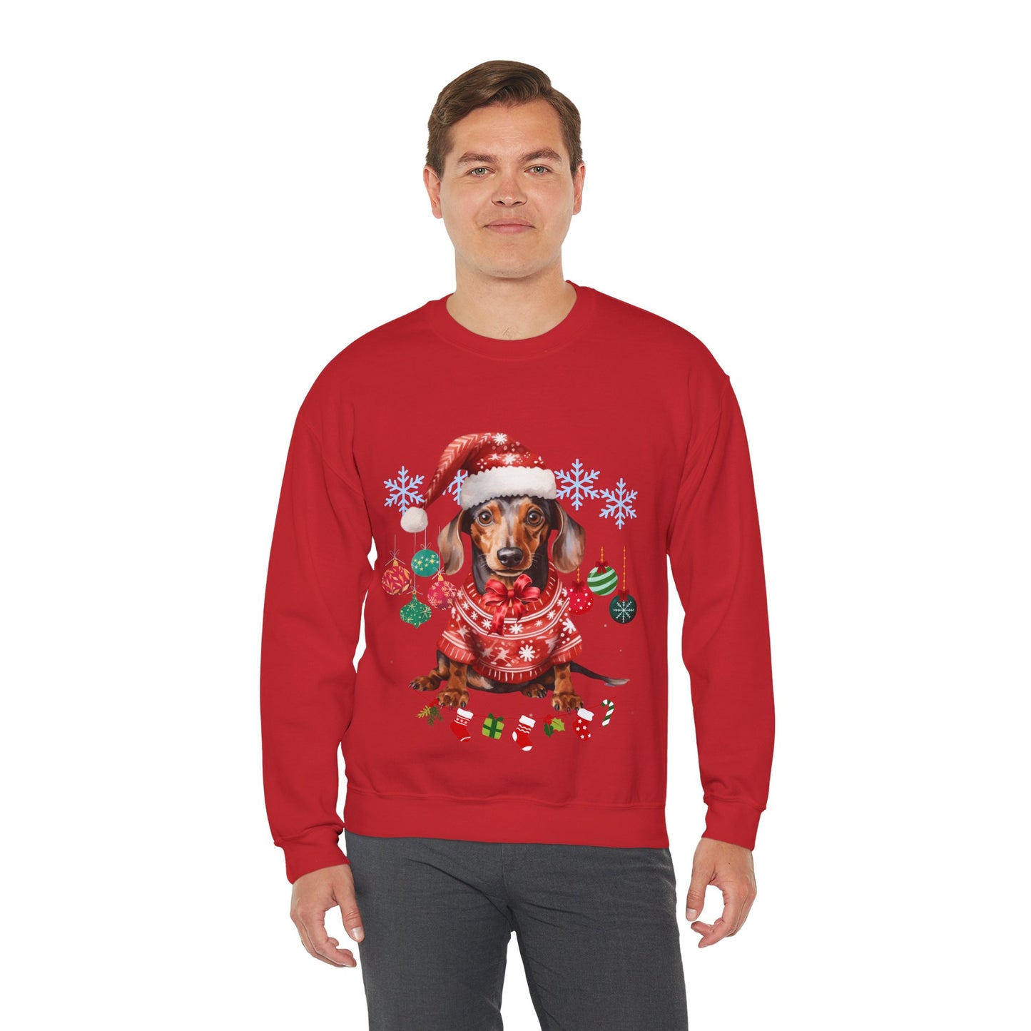 Funny Christmas Dogs Sweatshirt