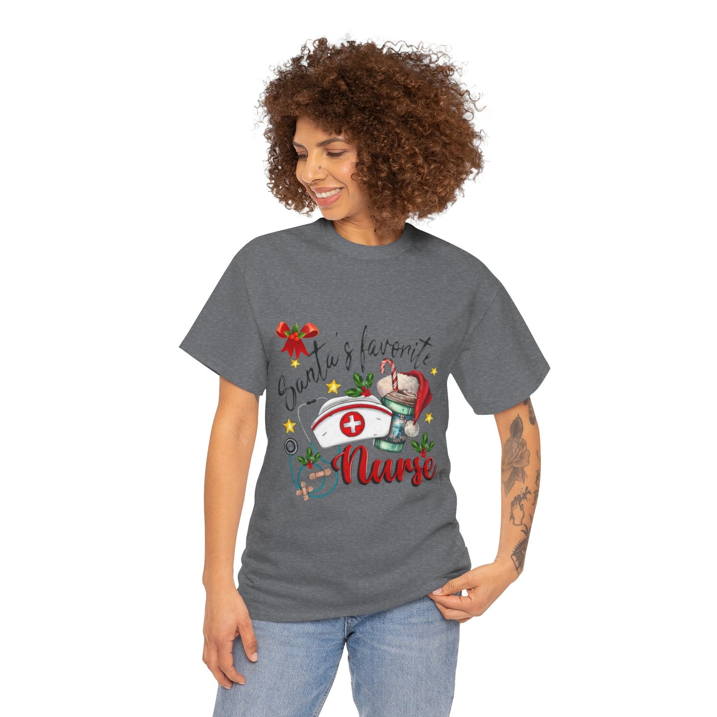 Santa's Favorite Nurse Shirt