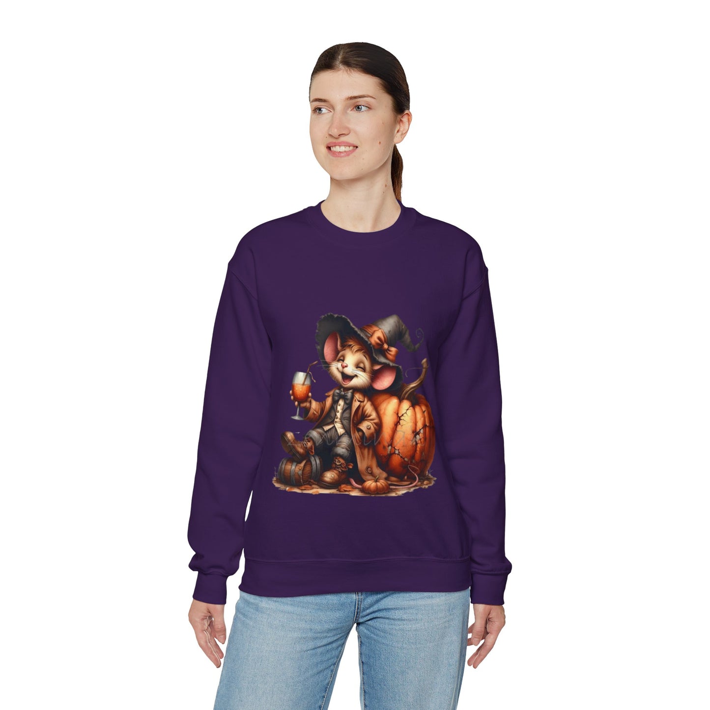 Funny Mouse Halloween Sweetshirt