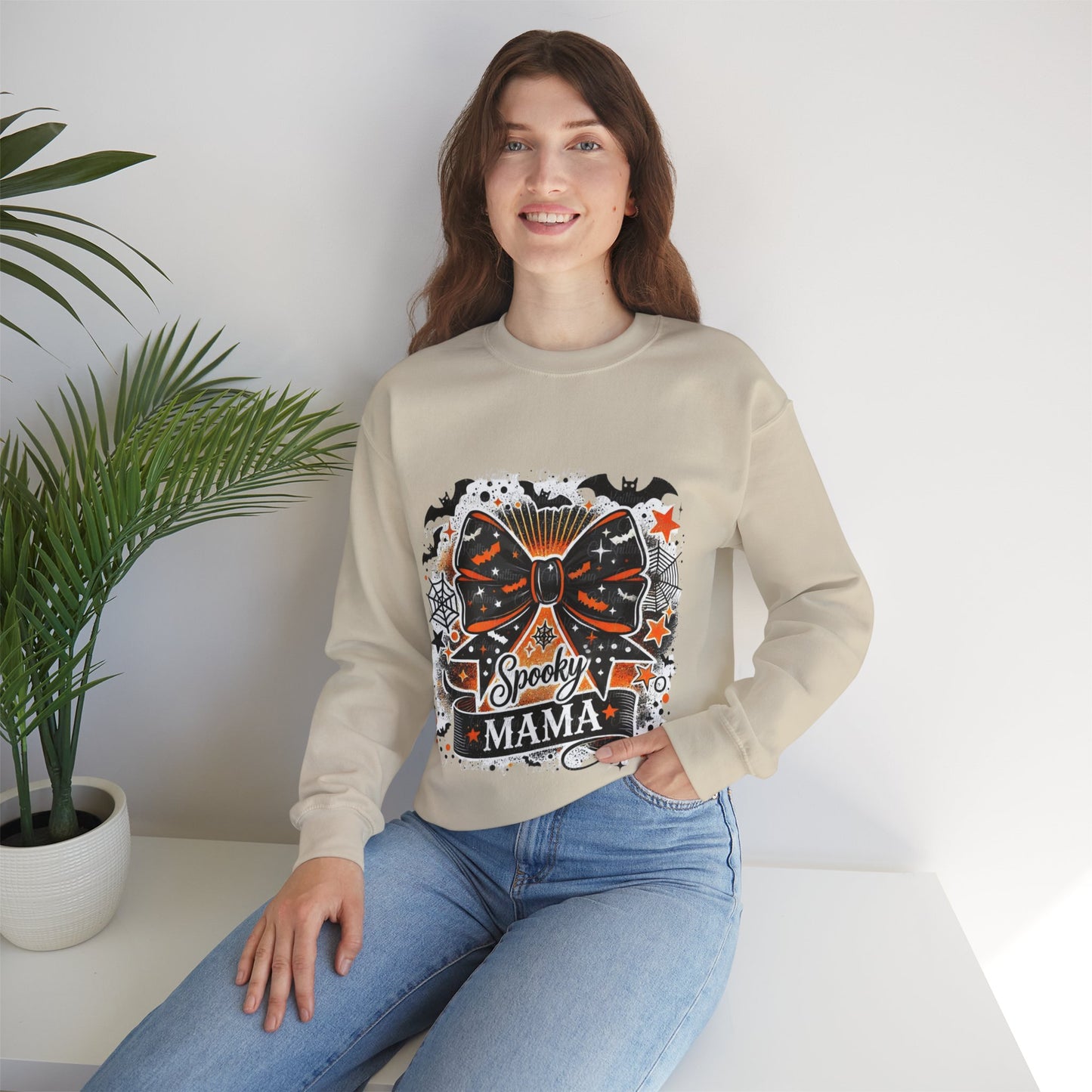 Spooky Mama Sweatshirt, Coquette Halloween Sweatshirt, Spooky Season, Retro Halloween Sweatshirt, Spooky Vibes, Mama Halloween Sweetshirt