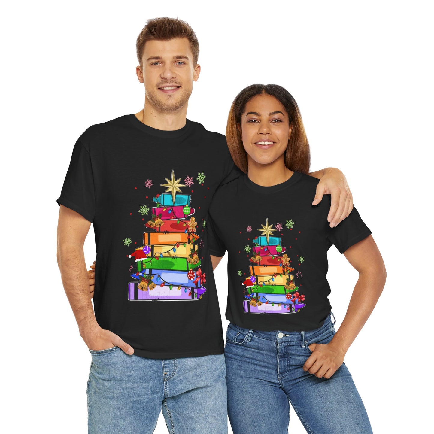 Crayons Christmas Tree T-shirt