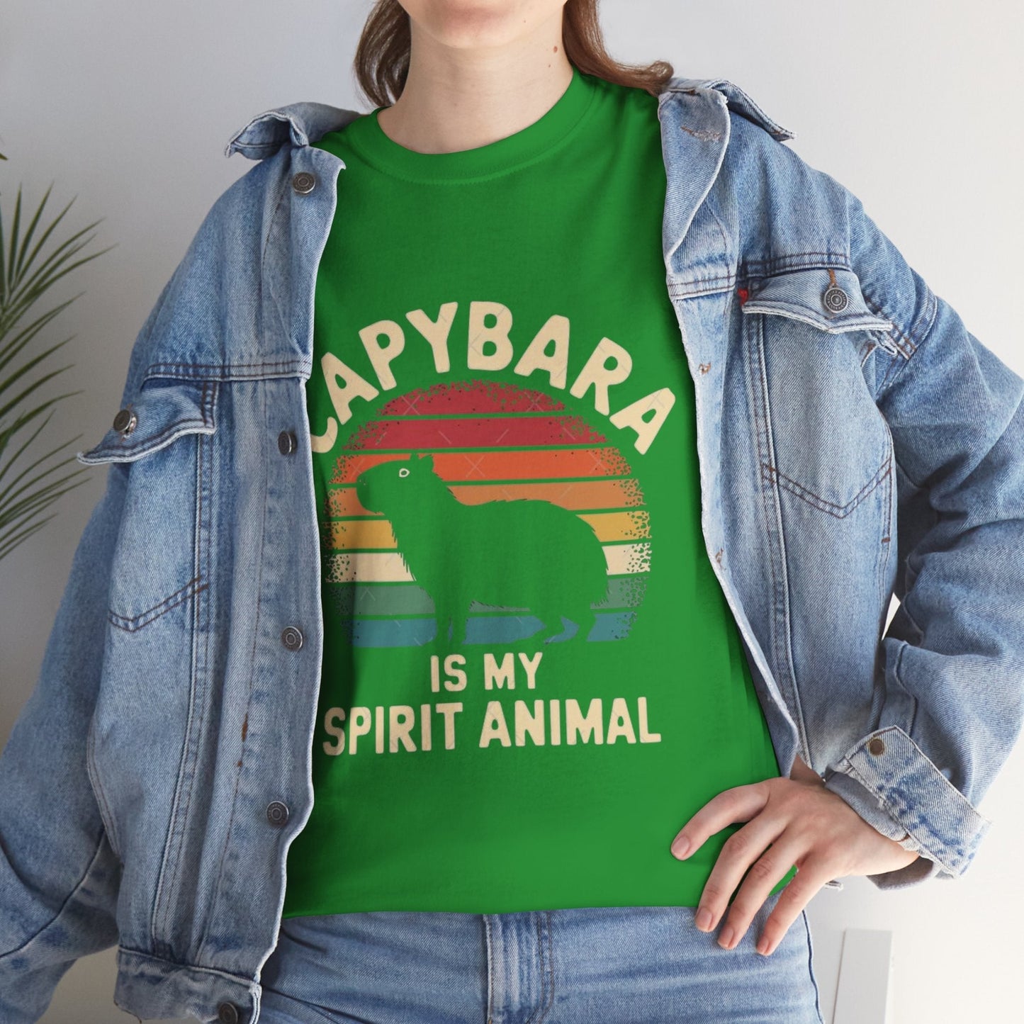 Capybara Spirit Animal T-Shirt - Fun & Trendy Graphic Tee