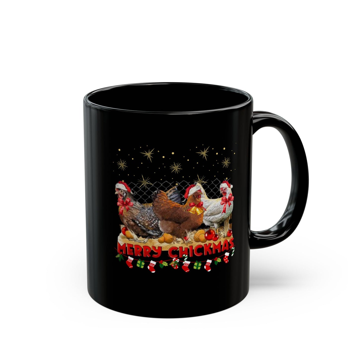 Merry Chickmas Mugs