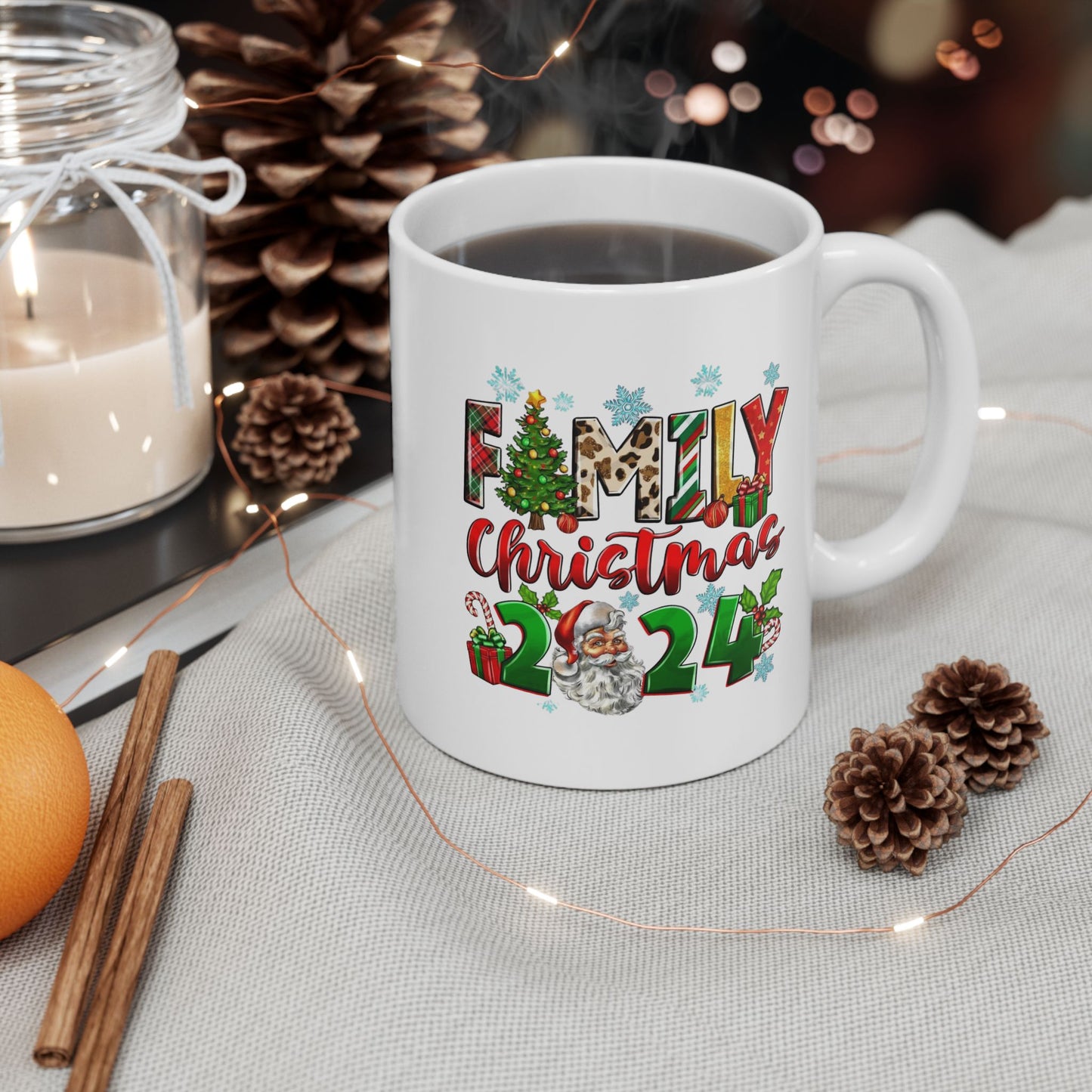 Family Christmas 2024 Mugs