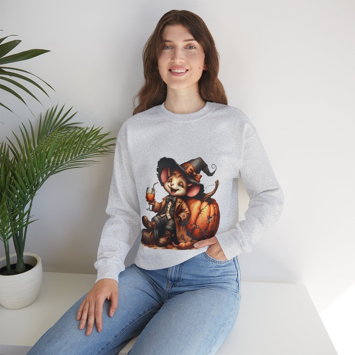 Funny Mouse Halloween Sweetshirt