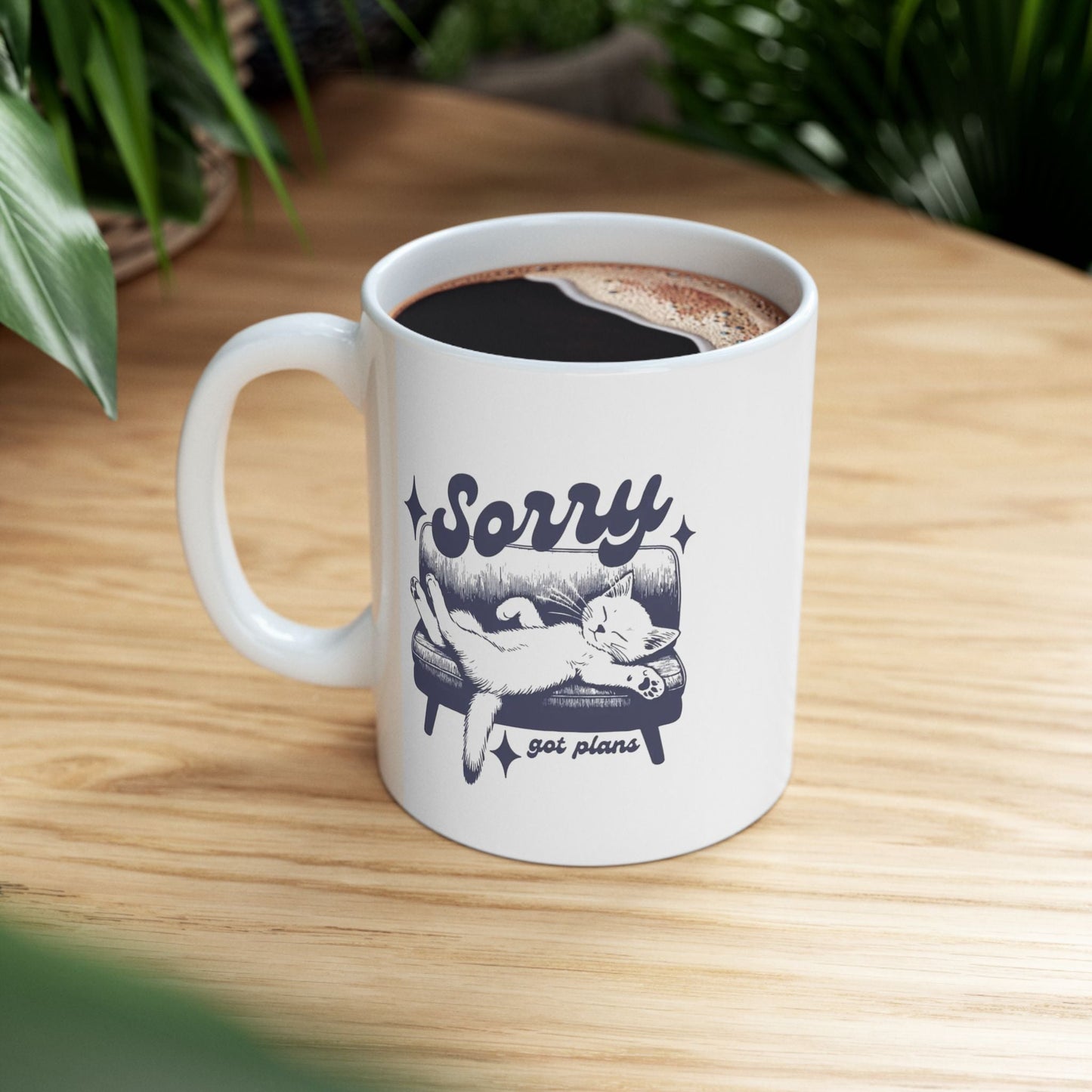 Funny Cat Ceramic Mug | 11oz & 15oz | Purr-fect Gift for Cat Lovers