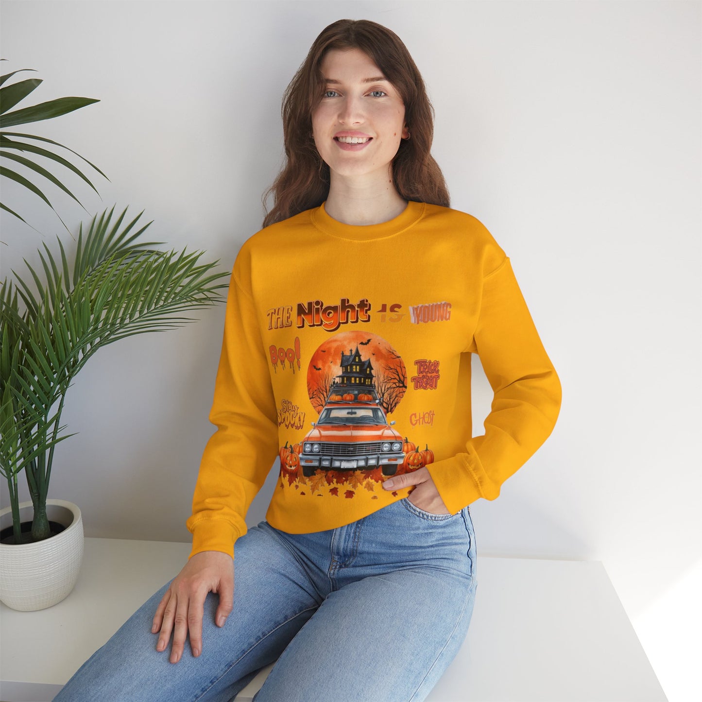 Halloweentown Sweatshirt, Retro Halloween Gift, Fall Sweatshirt, Pumpkin Shirt, Halloween Crewneck, Spooky Season, Vintage Halloween Hoodie