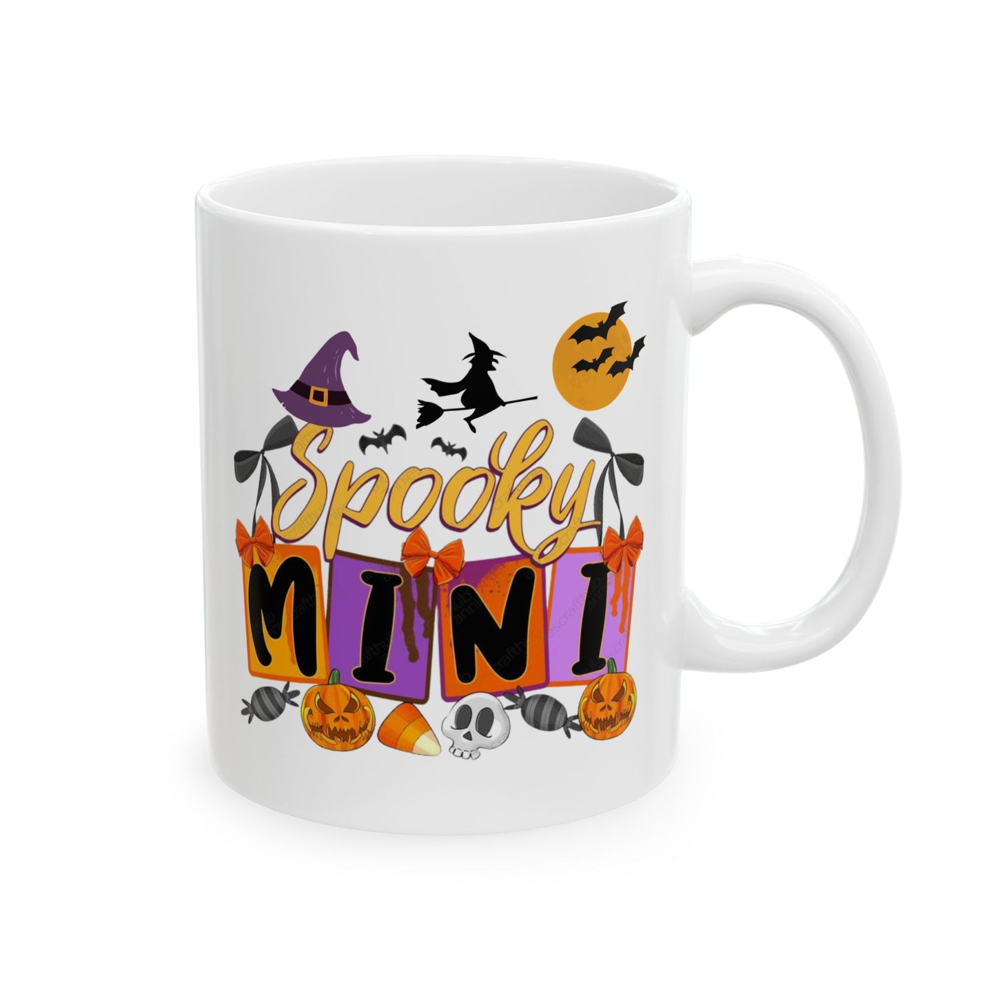 Spooky Mini Mugs, Spooky Mama Mugs, Mom Halloween Mugs, Matching Mugs, Mama and Mini Mugs, Fall Mugs, Mini halloween Gift, Mugs Gift