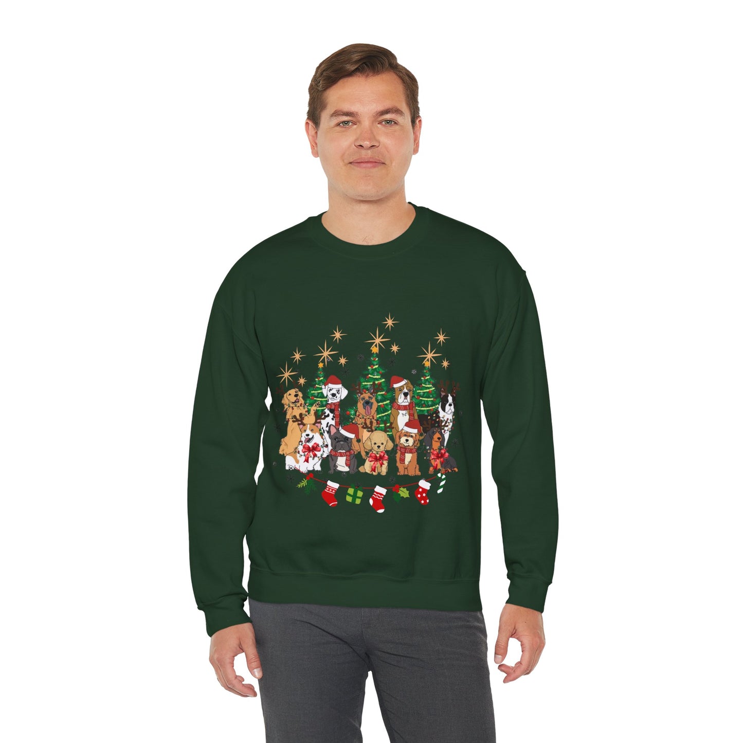 Christmas Dogs Sweatshirt