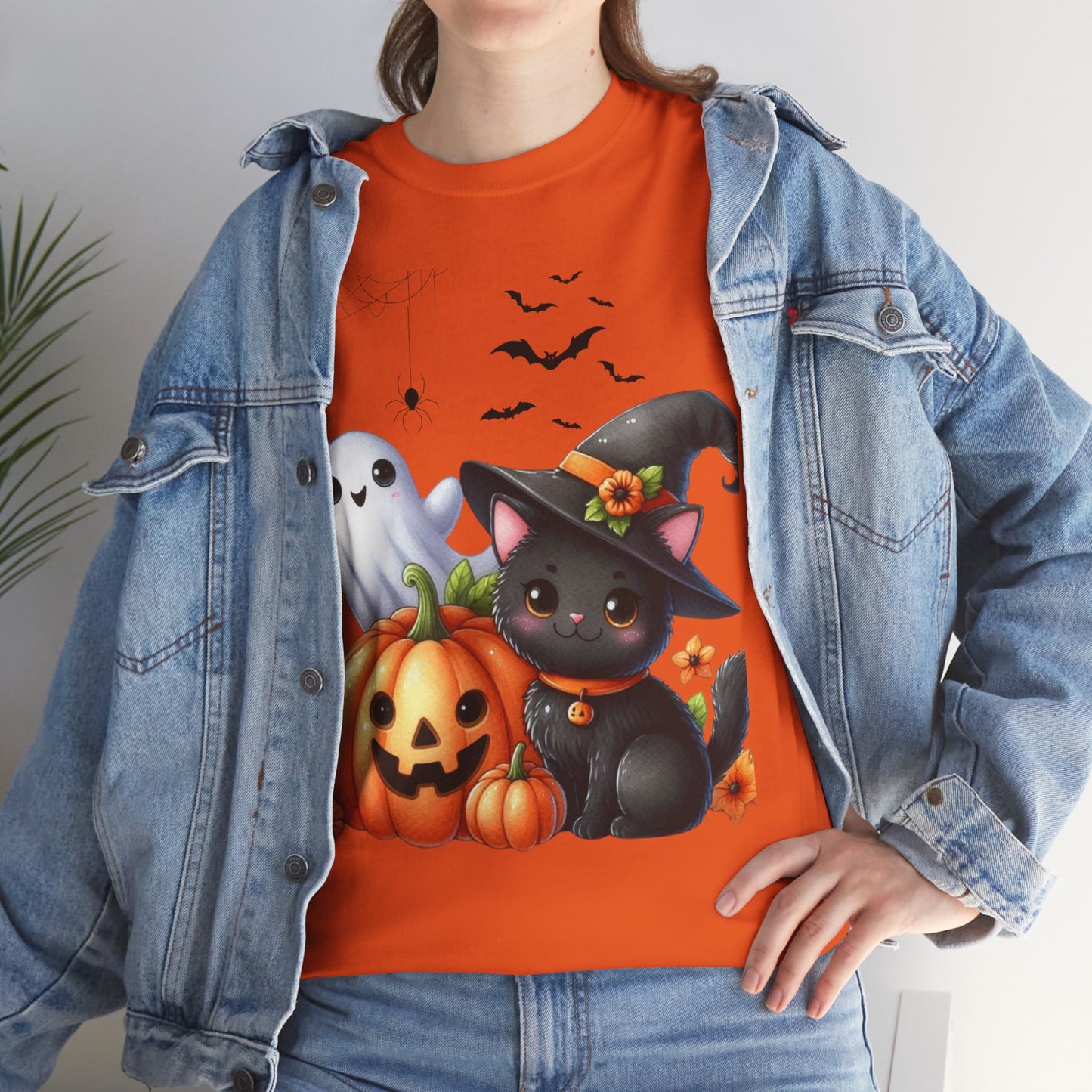 Halloween Cat Kids Shirt