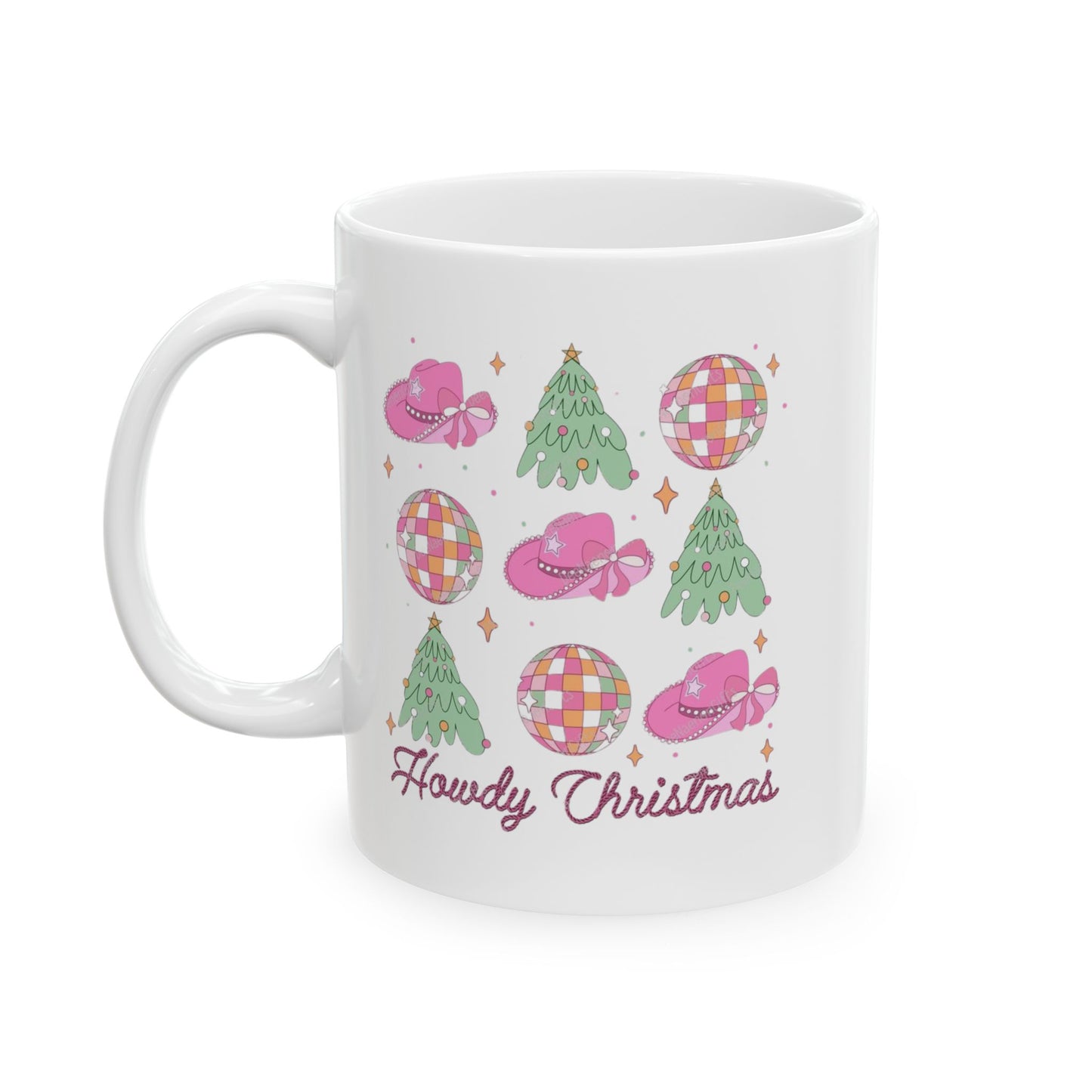 Howdy Christmas Mugs