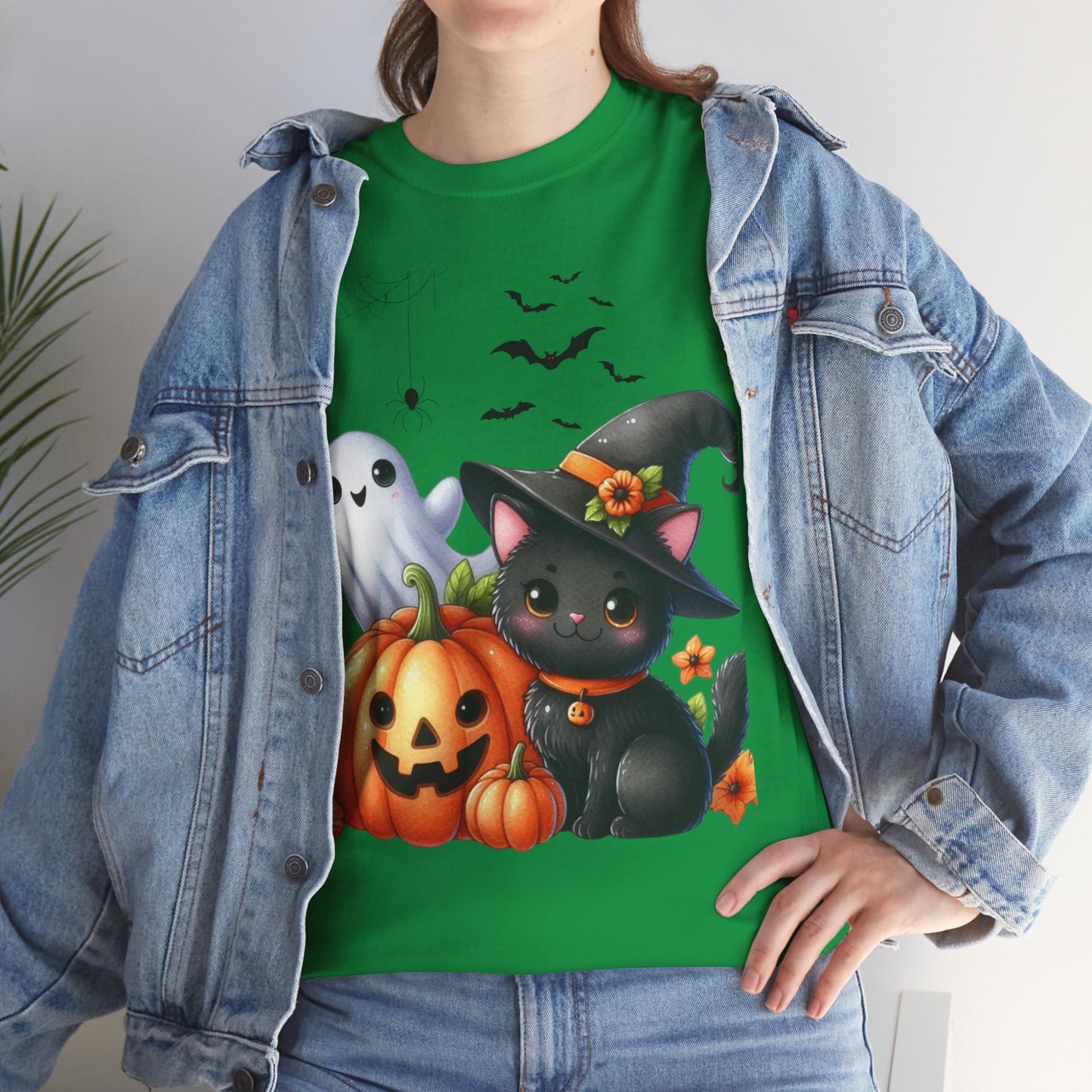 Halloween Cat Kids Shirt