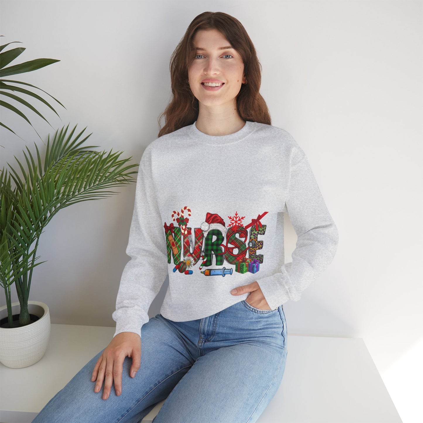 Christmas Nurse Sweatshirt