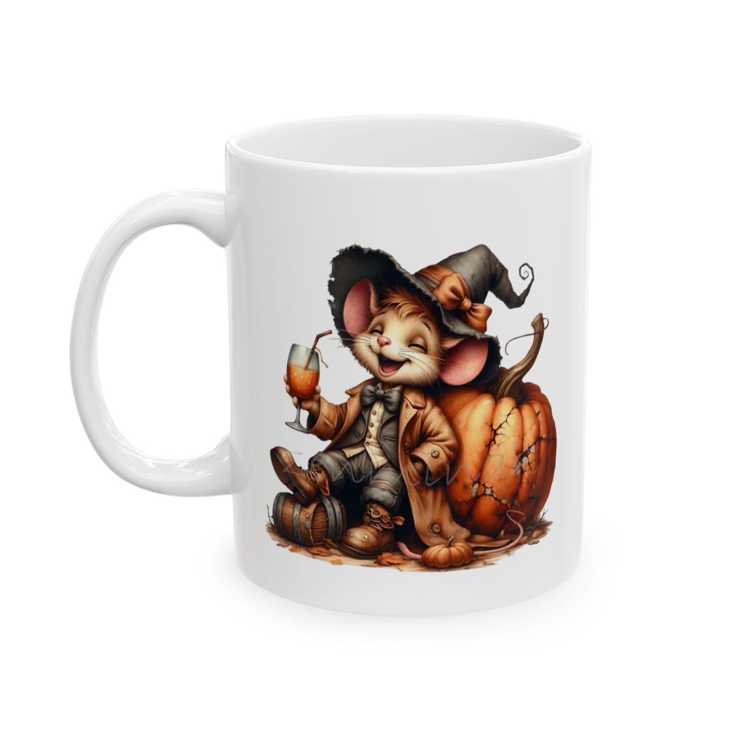 Funny Mouse Halloween Mugs