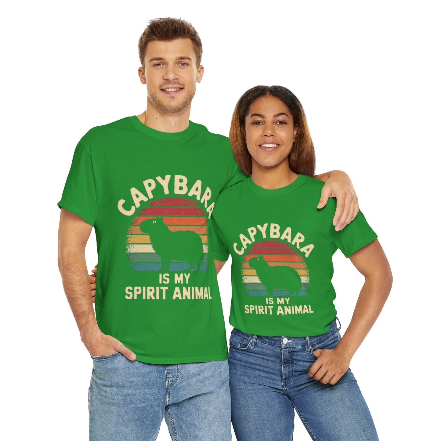 Capybara Spirit Animal T-Shirt - Fun & Trendy Graphic Tee