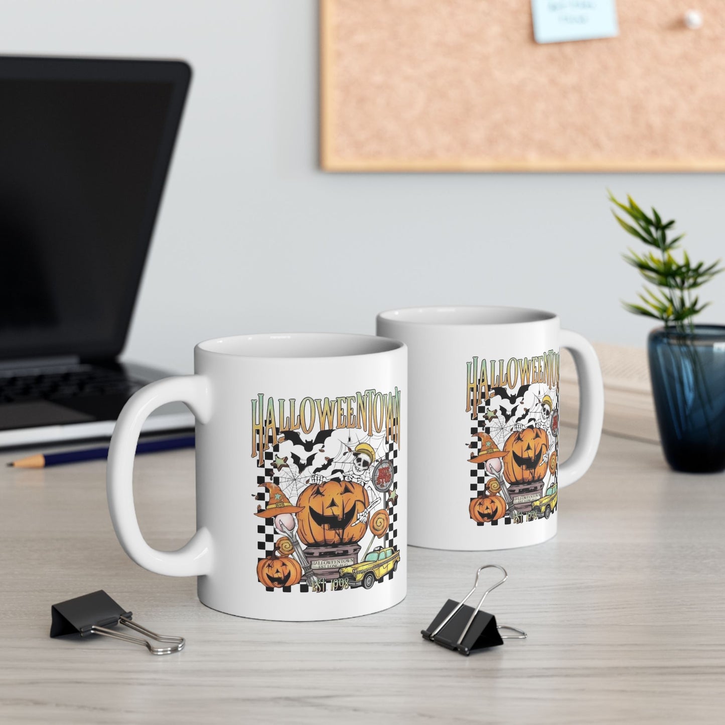 Retro Halloweentown Mugs