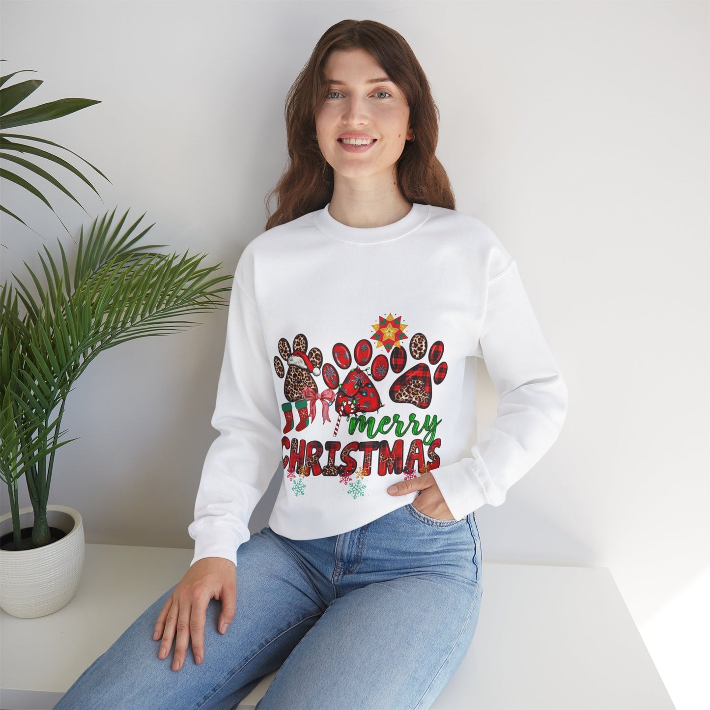 Merry Christmas Dog Sweatshirt