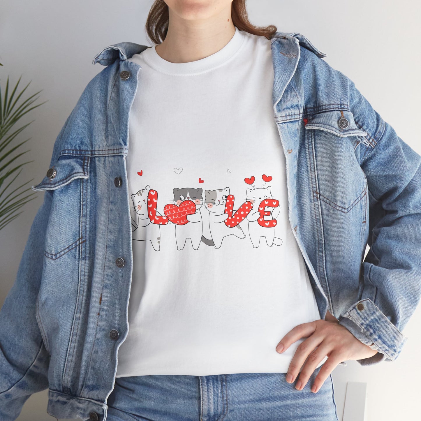 Cats Lover Valentine Shirt, Valentine's Day Gift