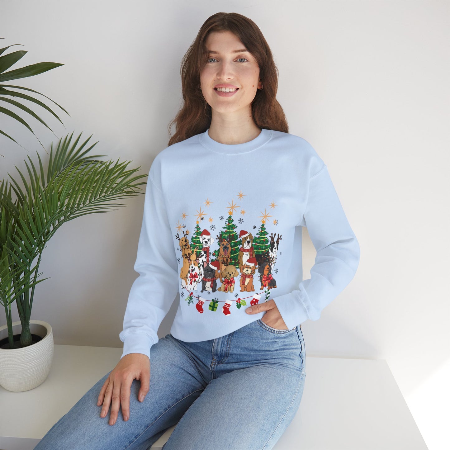 Christmas Dogs Sweatshirt