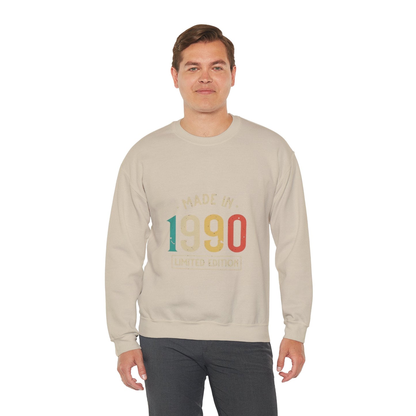 1990 Limited Edition Sweatshirt Unisex Crewneck, Retro Gift