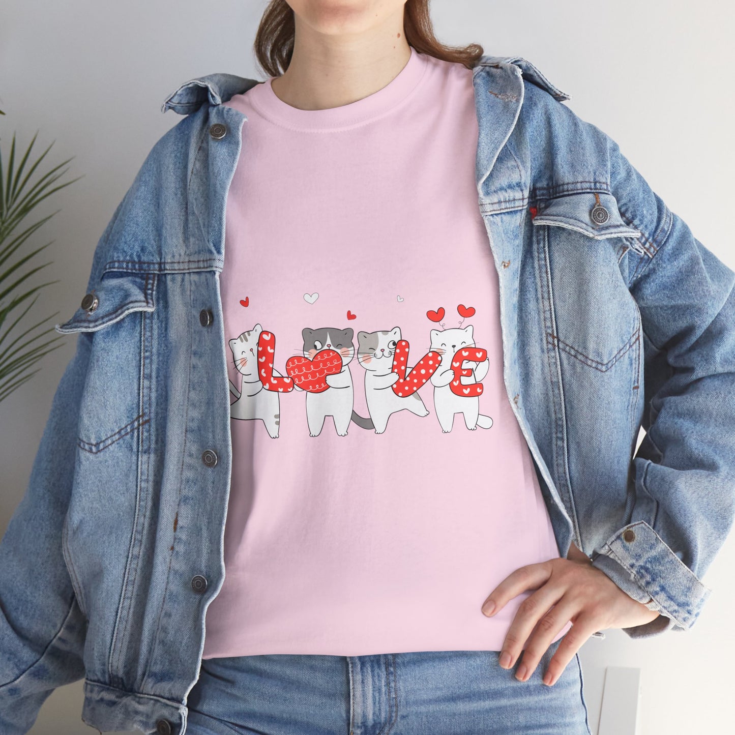 Cats Lover Valentine Shirt, Valentine's Day Gift