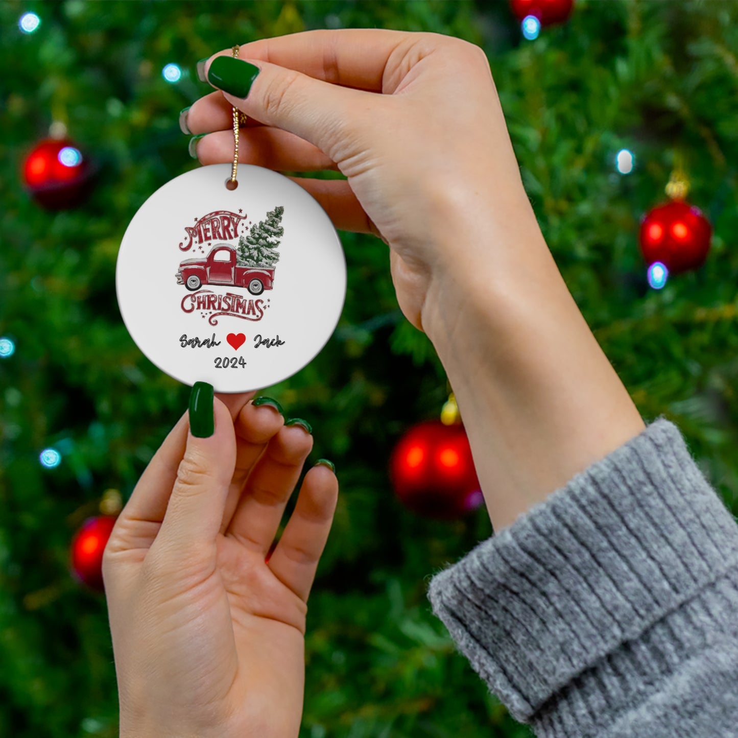 First Christmas Married Ornament