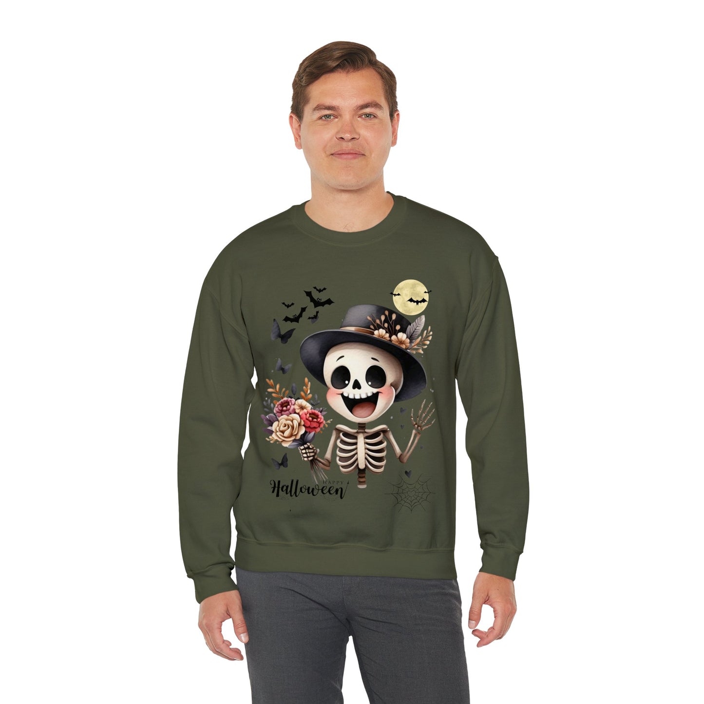 Funny Skeleton Kids Halloween Sweatshirt