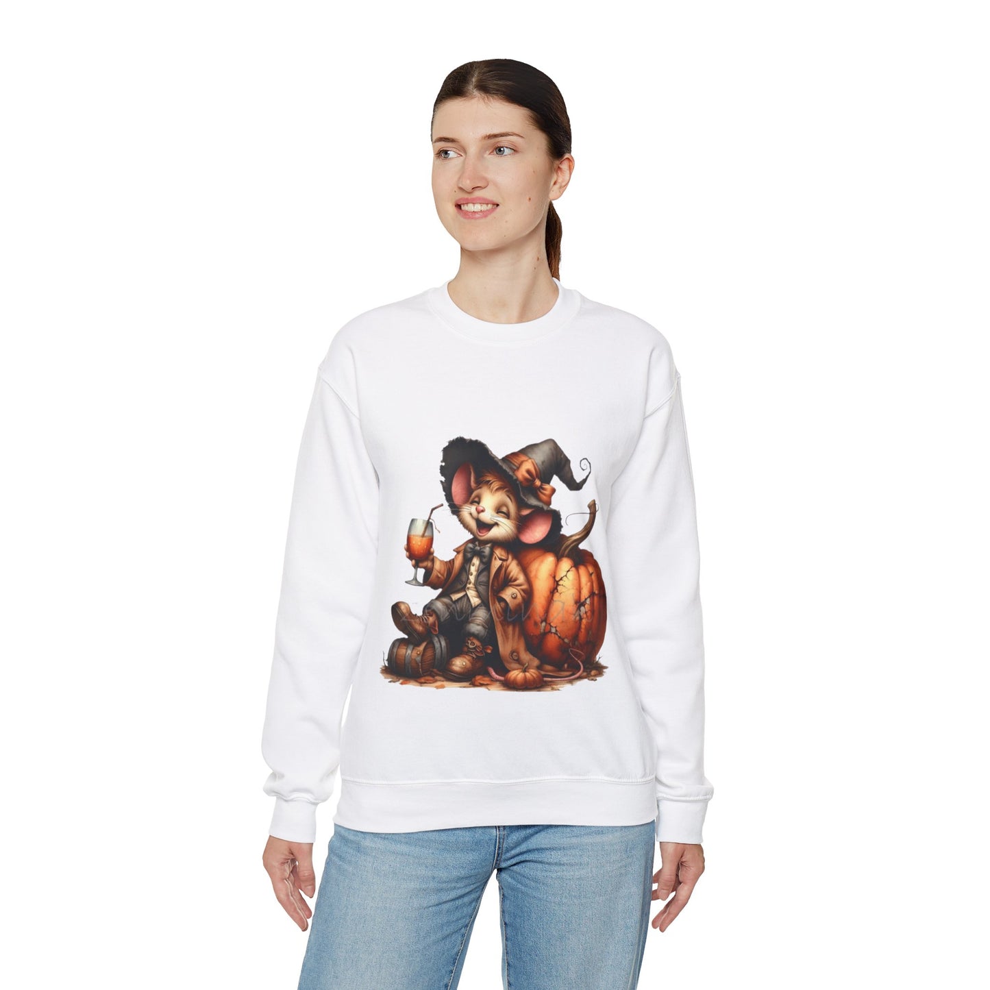 Funny Mouse Halloween Sweetshirt