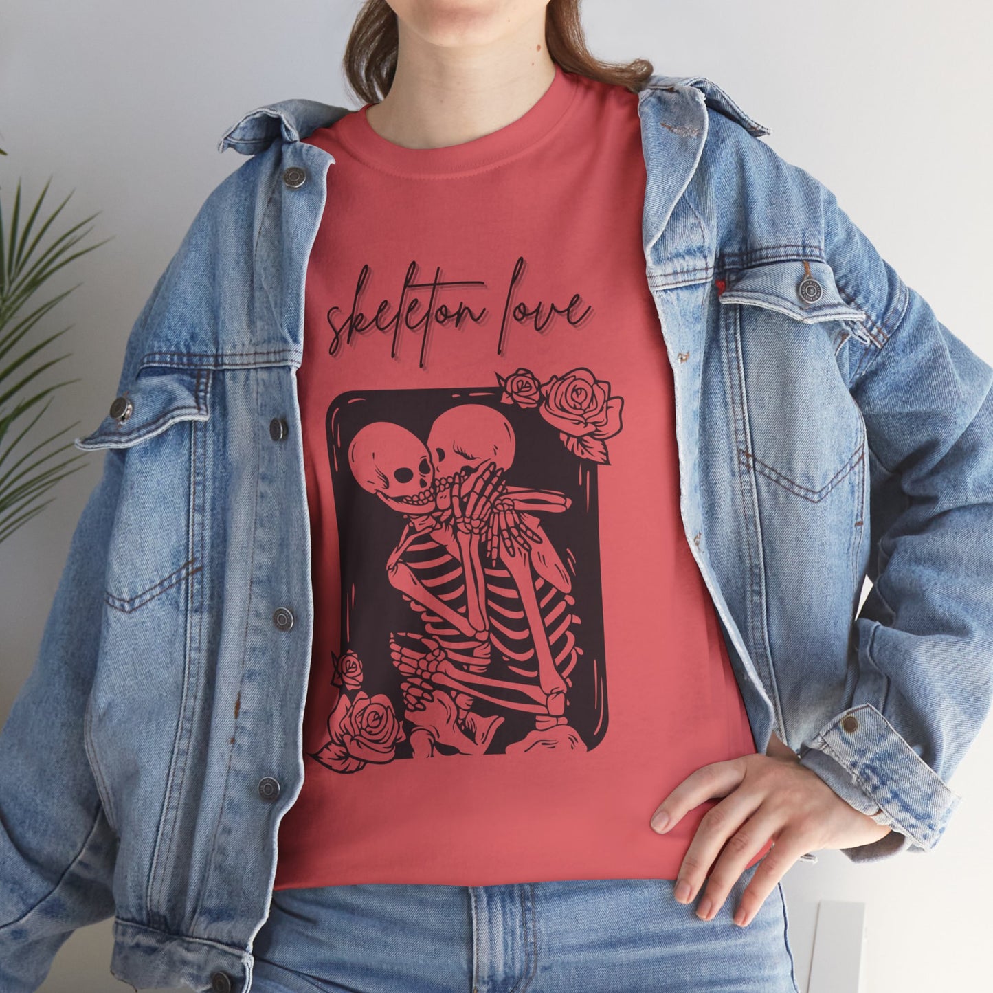 Skeleton Love Tshirt, Halloween Party Skeleton Shirt, Halloween Fall Gift, Funny Skeleton Tee, , Skeleton Funny Tshirt, Family Love Funny Tee