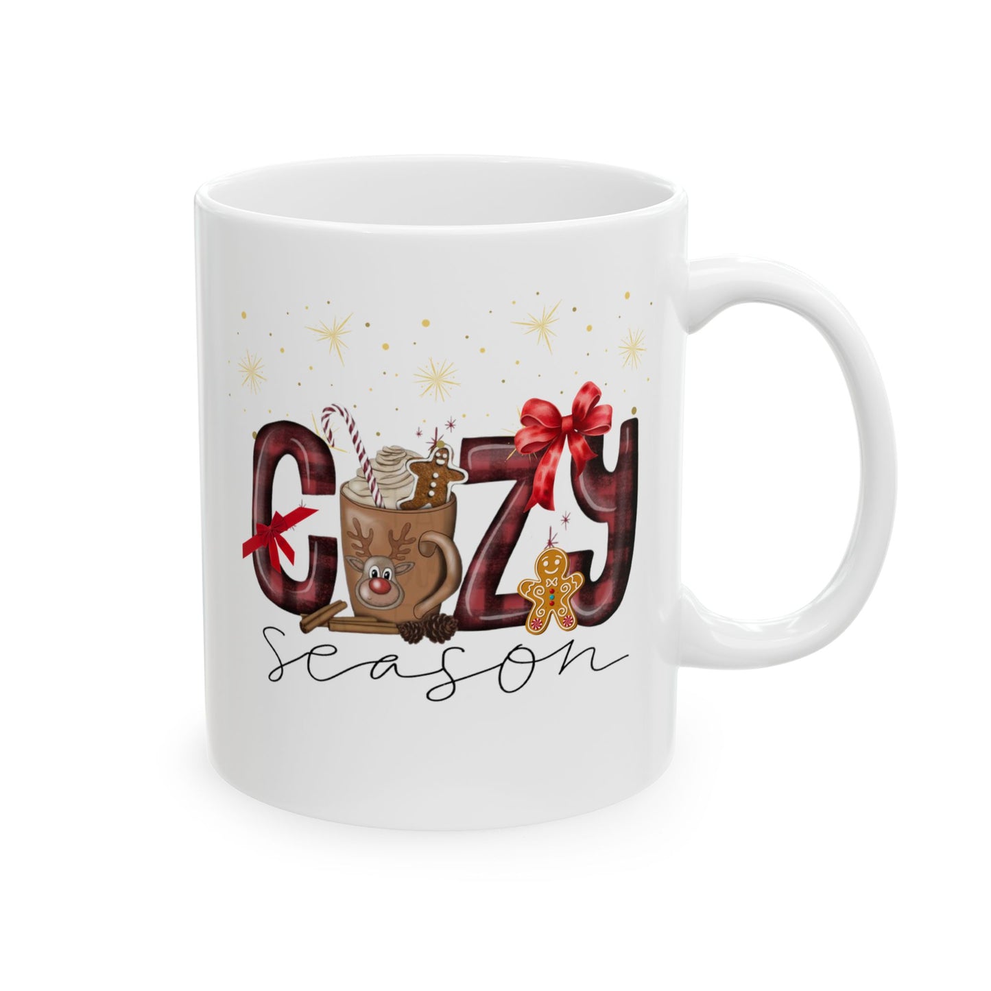 Cozy Coffee Christmas Mugs