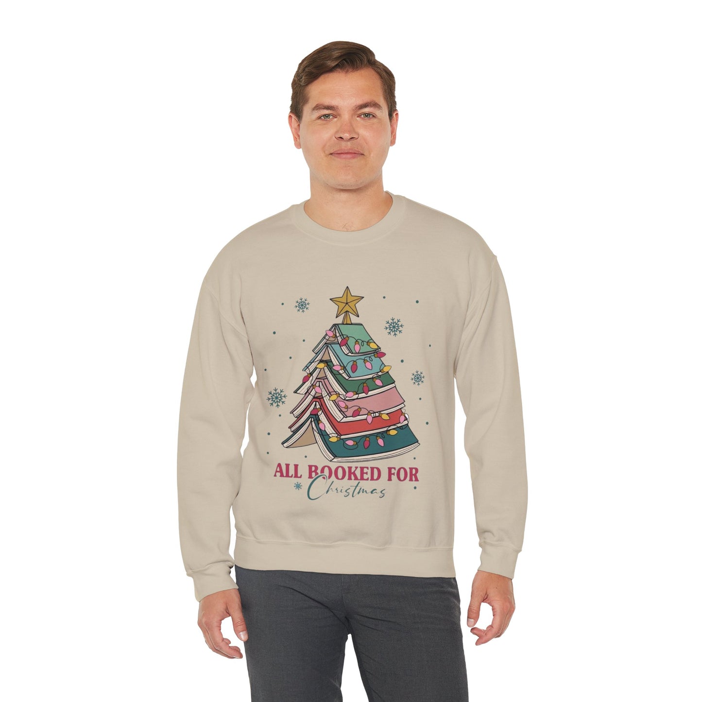 All Booked For Christmas Sweatshirt