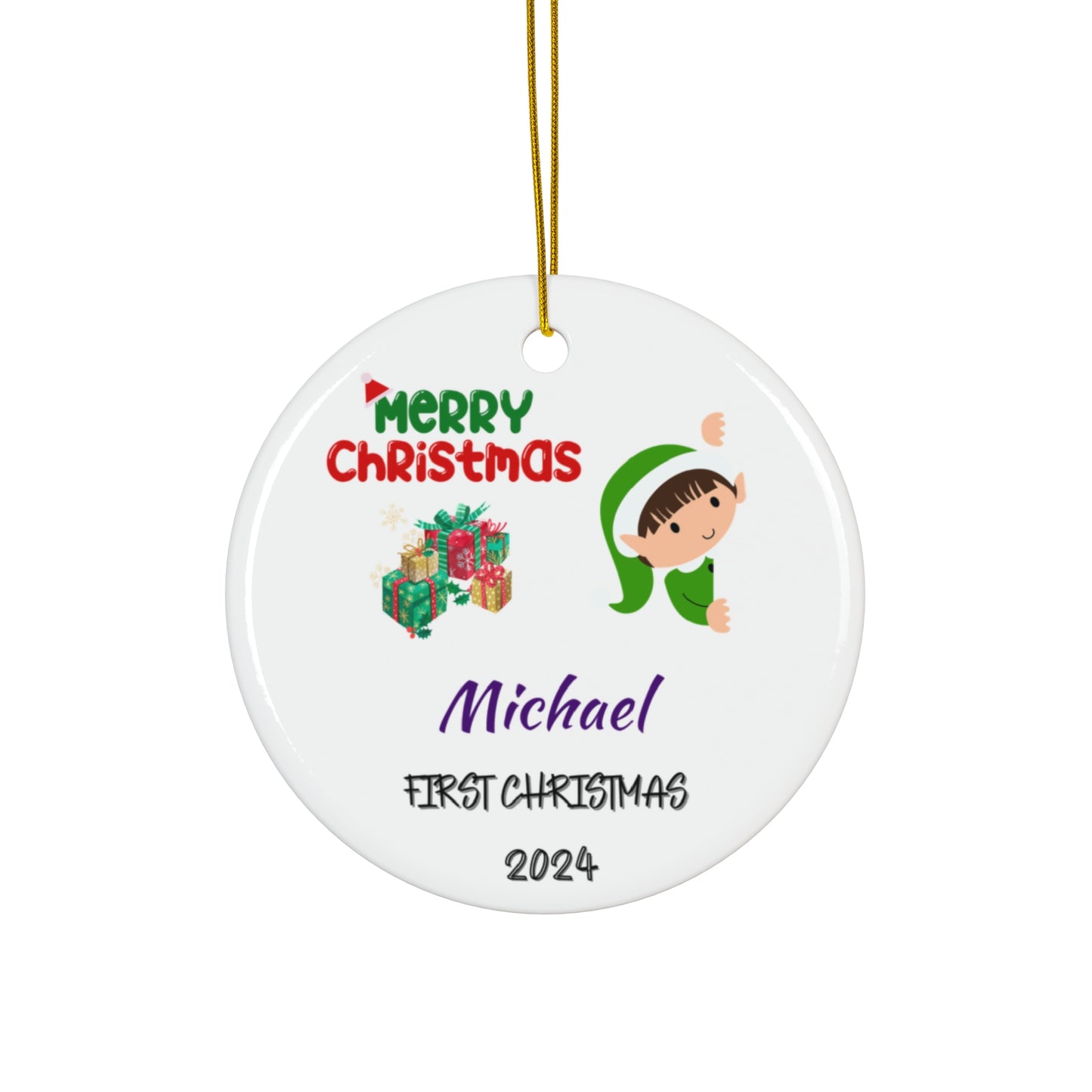 Baby's First Christmas Ornament