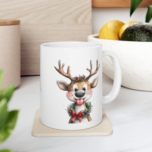 Reindeer Christmas Mugs