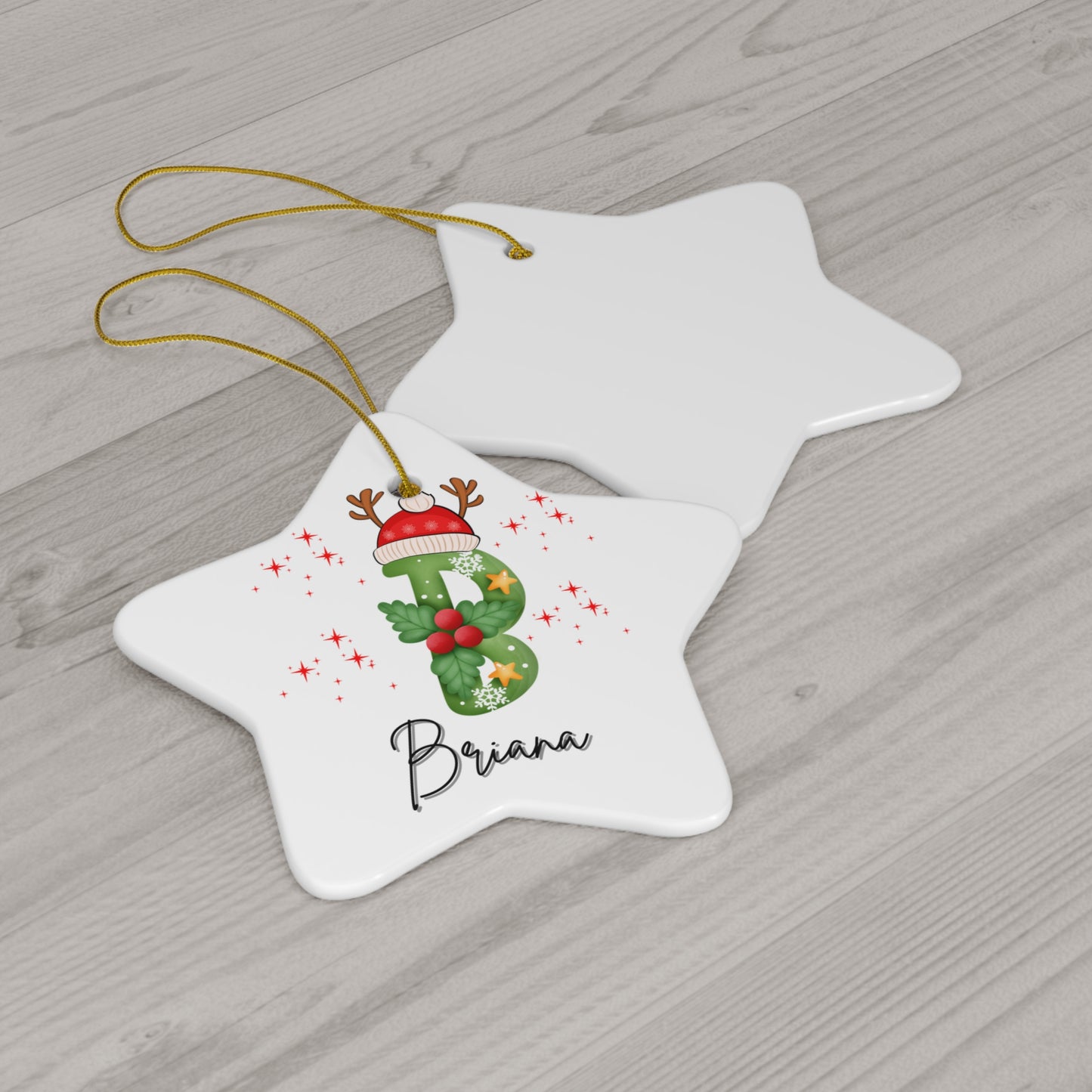 Family Christmas Name Ornament