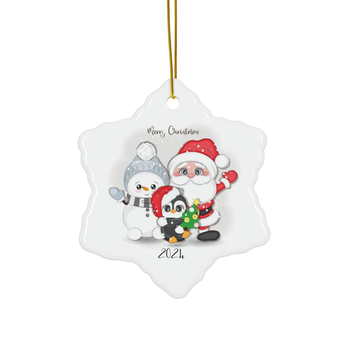 Merry Christmas 2024 Ornament