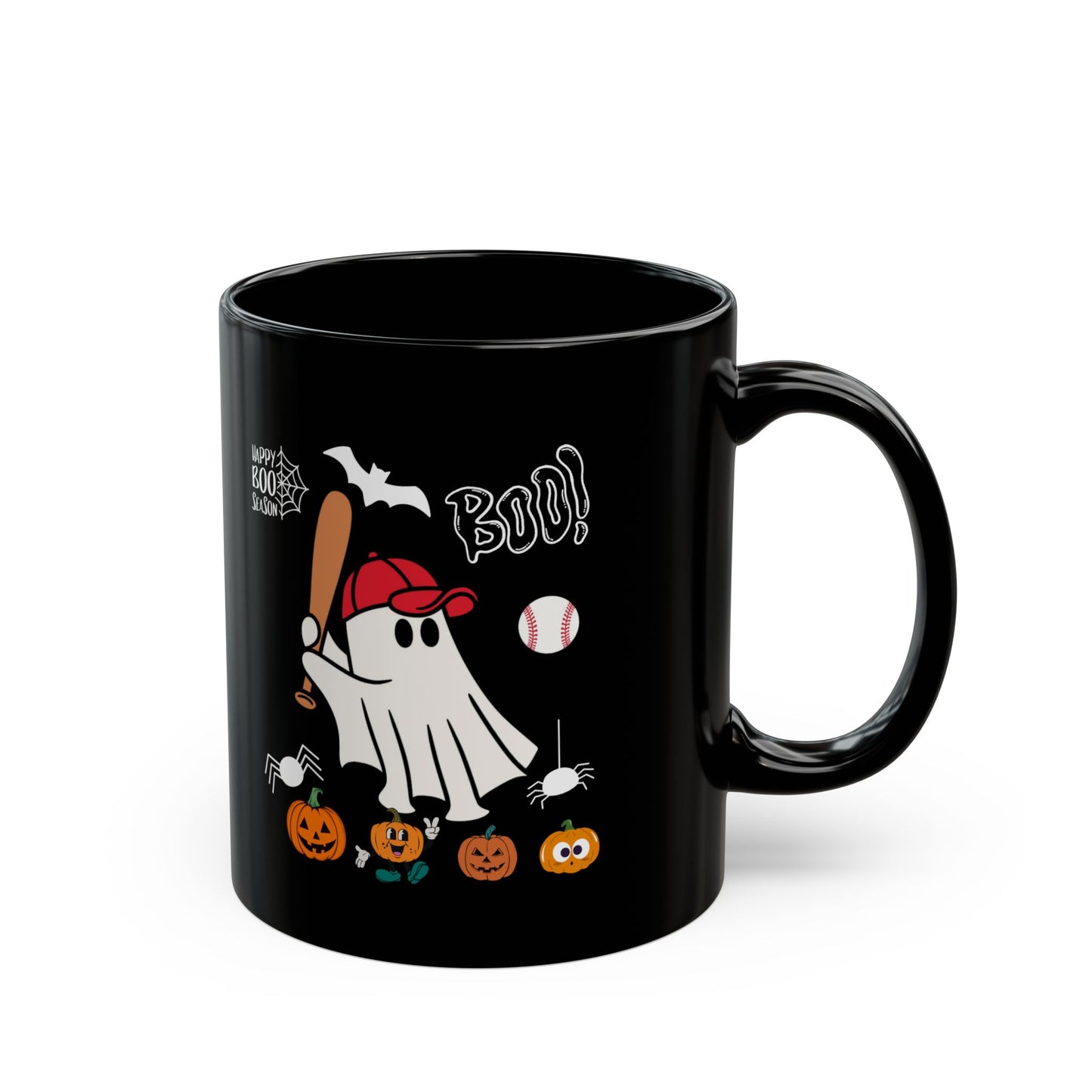 Baseball Ghost Halloween Mugs