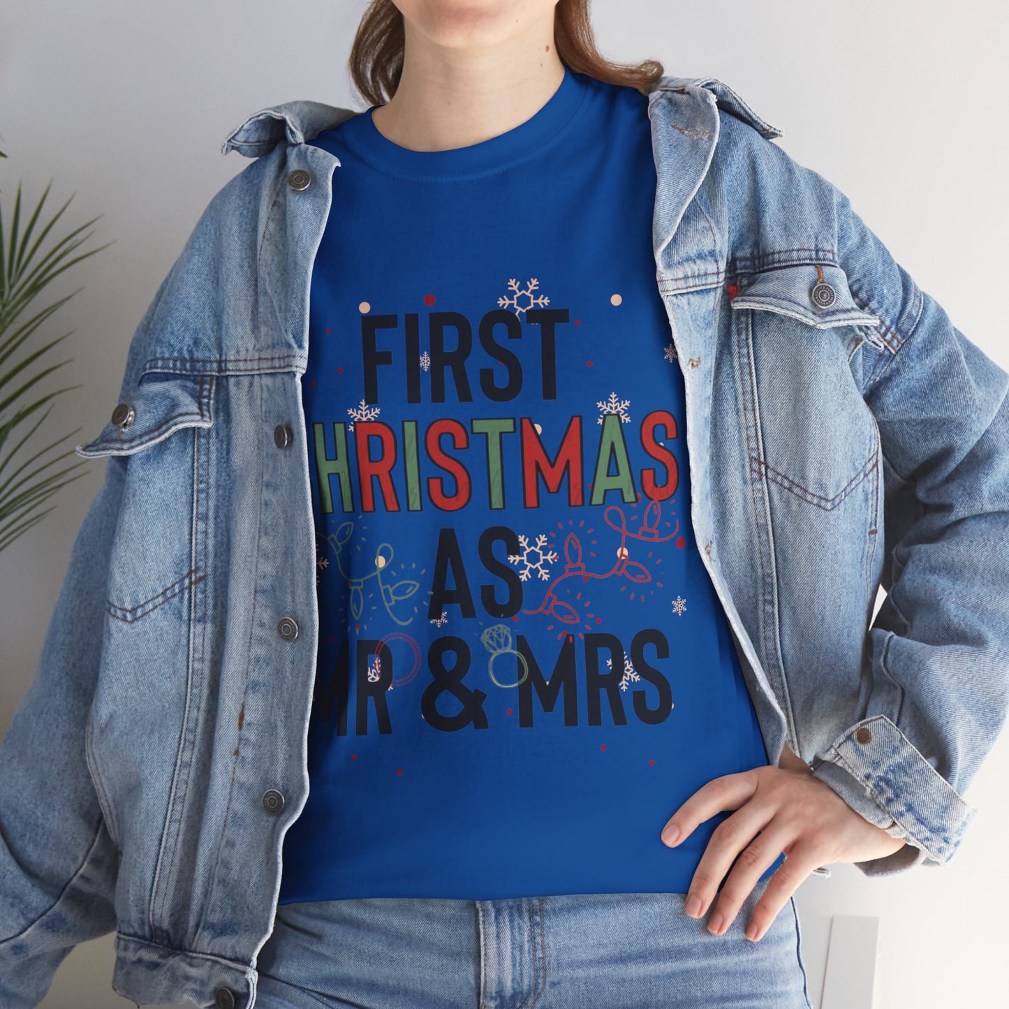 First Christmas As Mr and Mrs Christmas Shirt