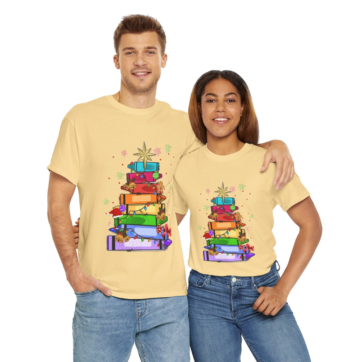 Crayons Christmas Tree T-shirt