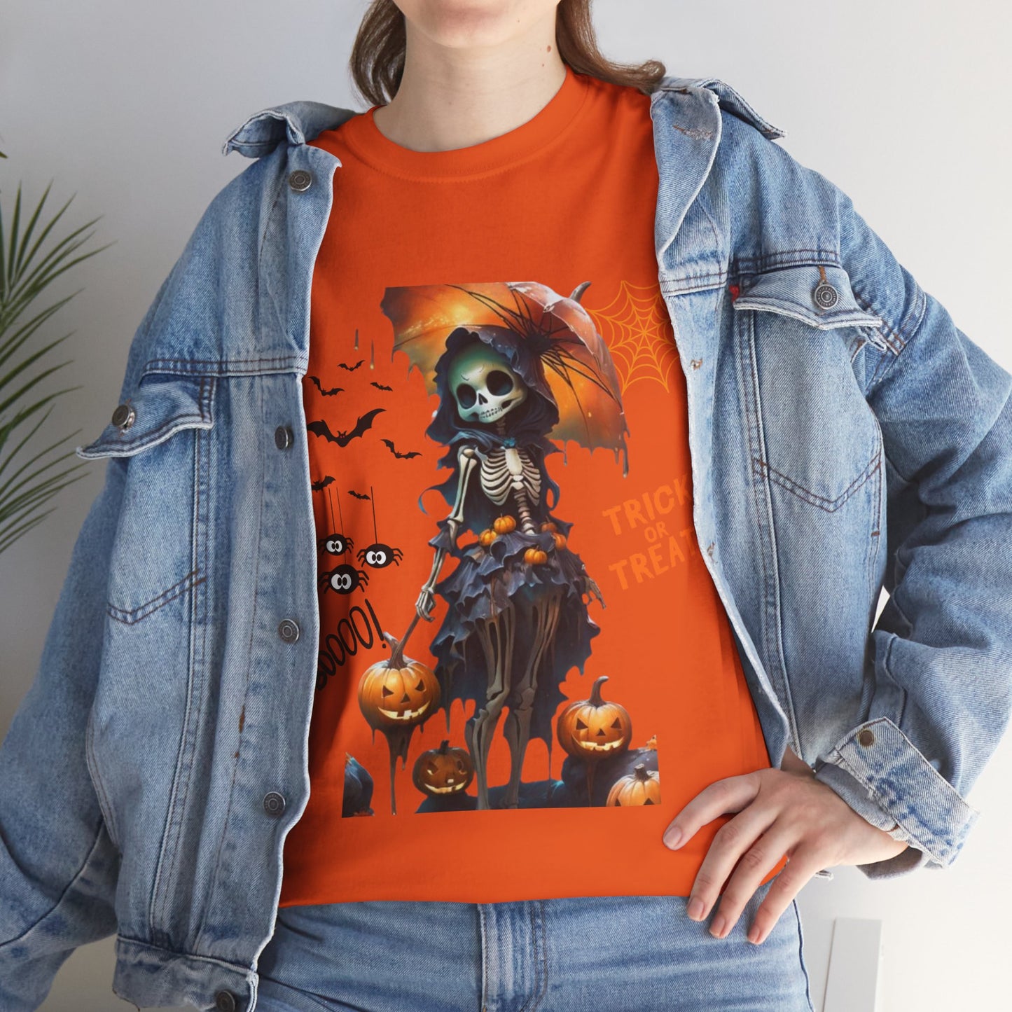 Girl Skeleton Shirt for Halloween