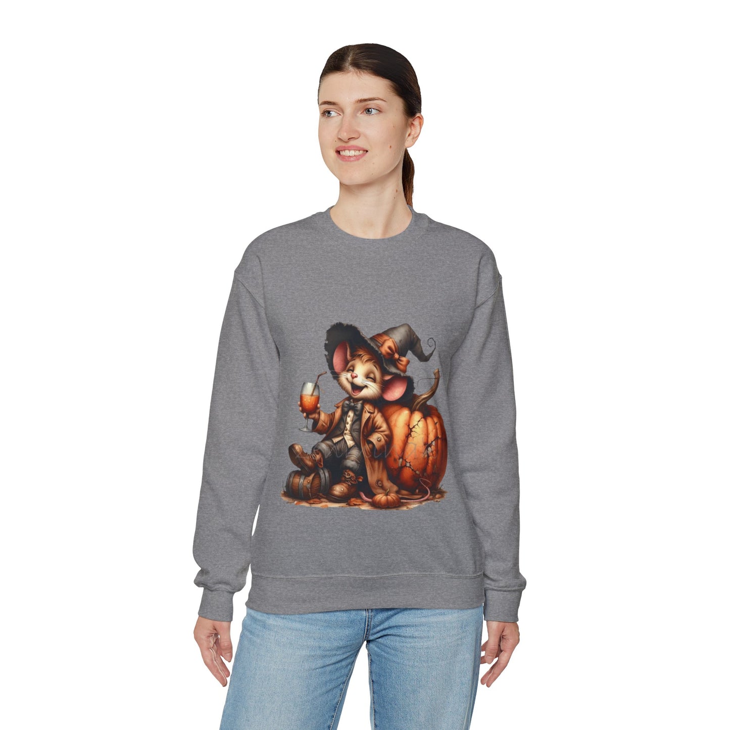 Funny Mouse Halloween Sweetshirt