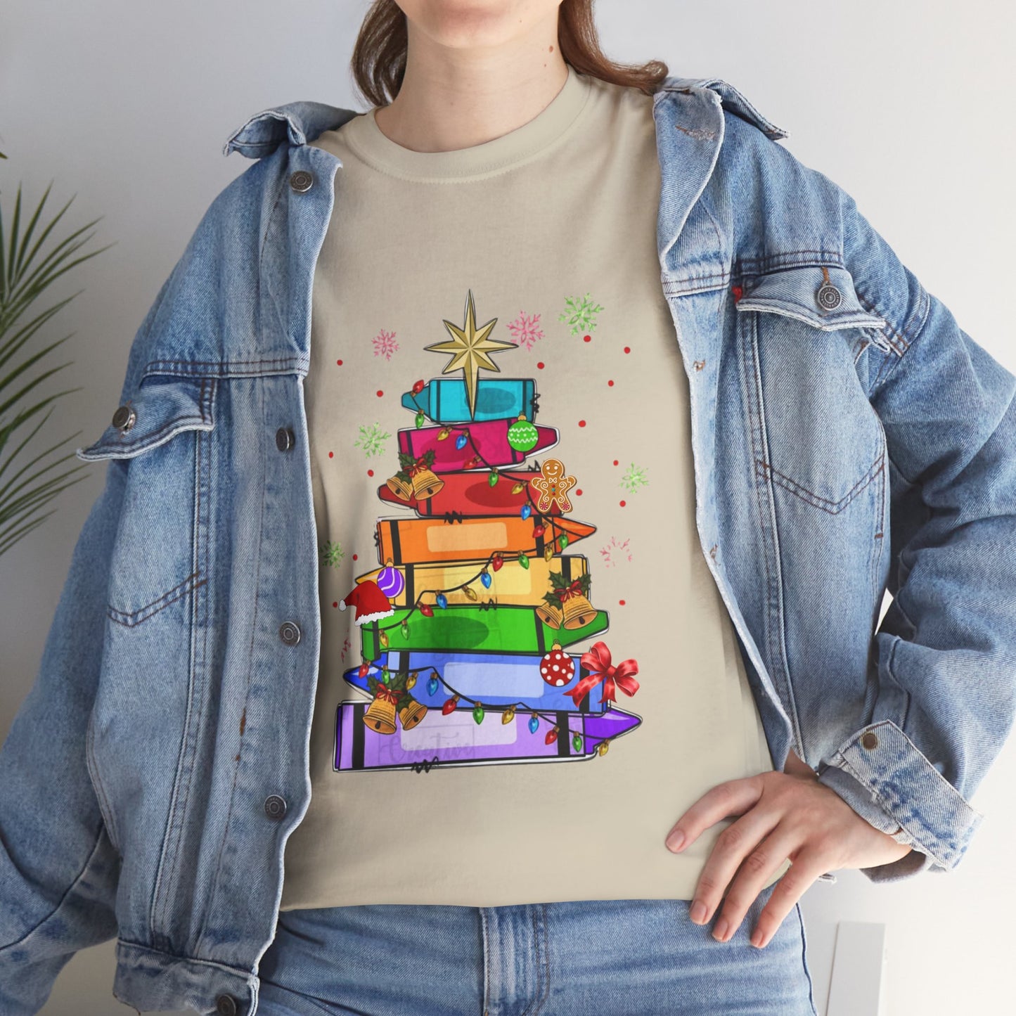 Crayons Christmas Tree T-shirt