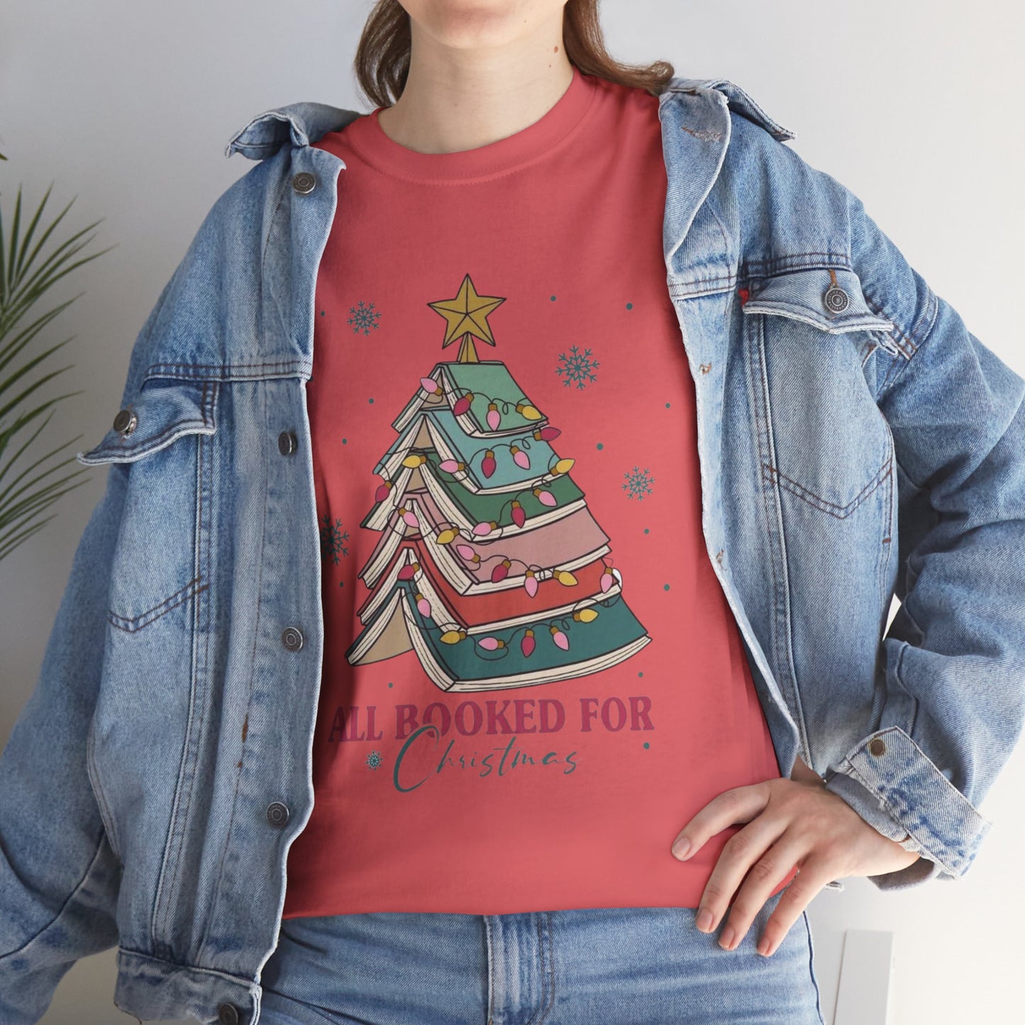 All Booked For Christmas Shirt