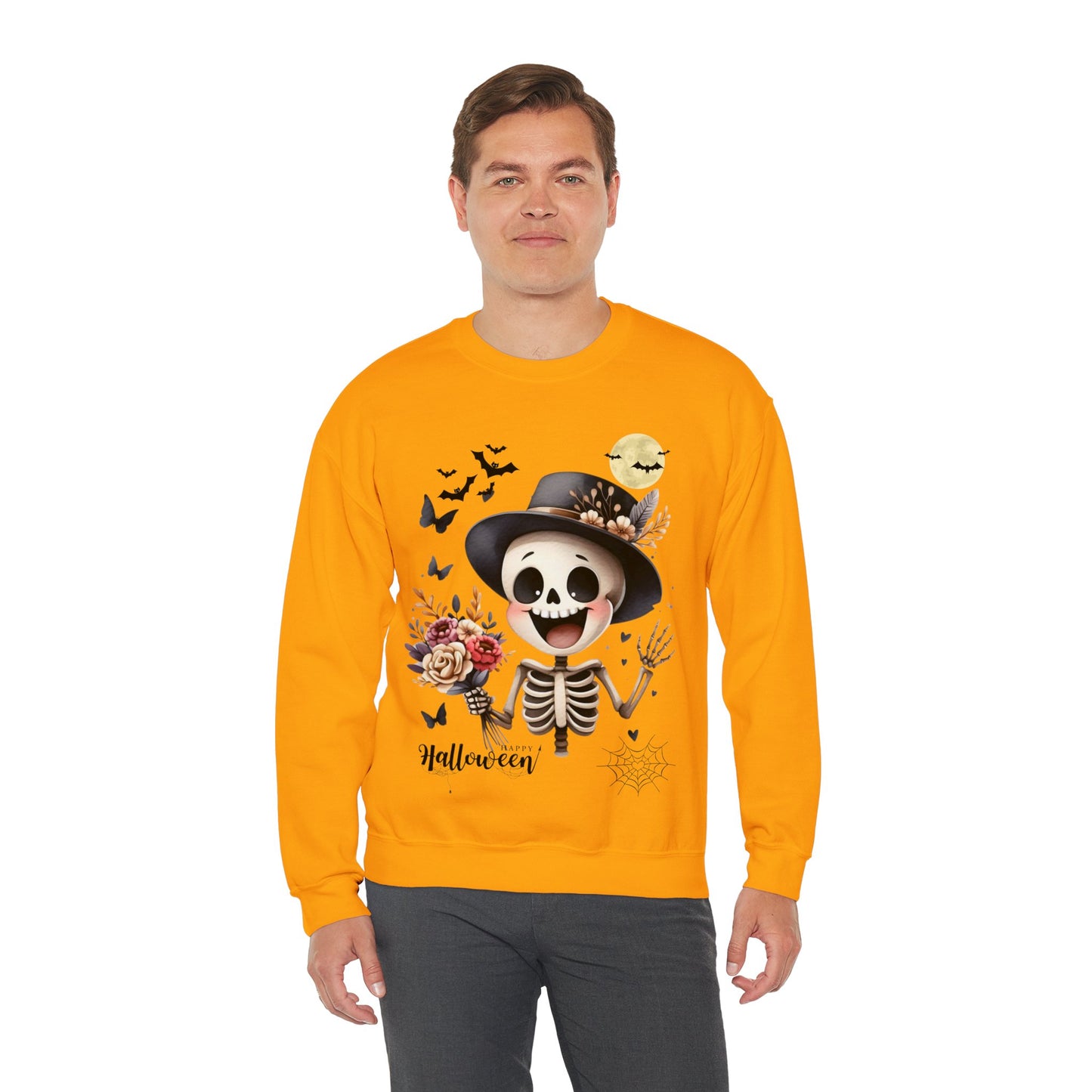 Funny Skeleton Kids Halloween Sweatshirt