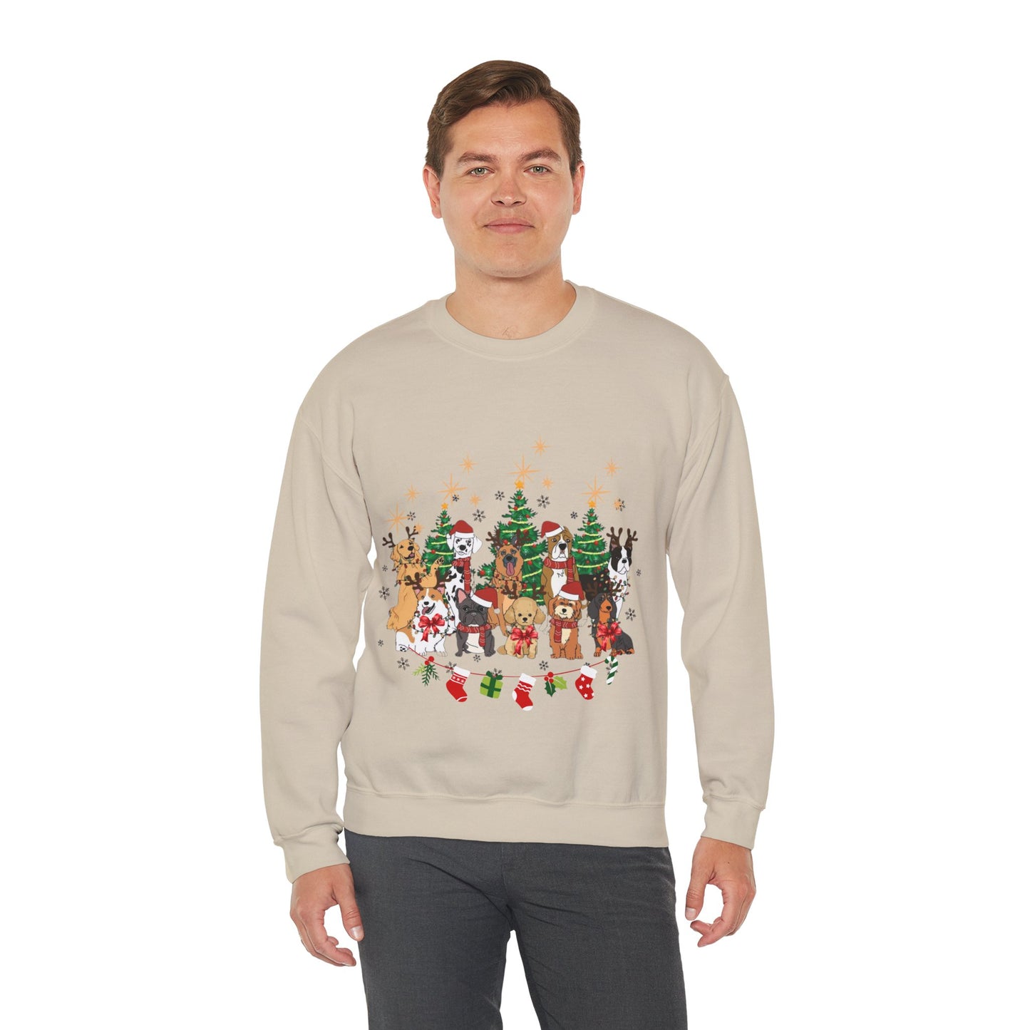 Christmas Dogs Sweatshirt