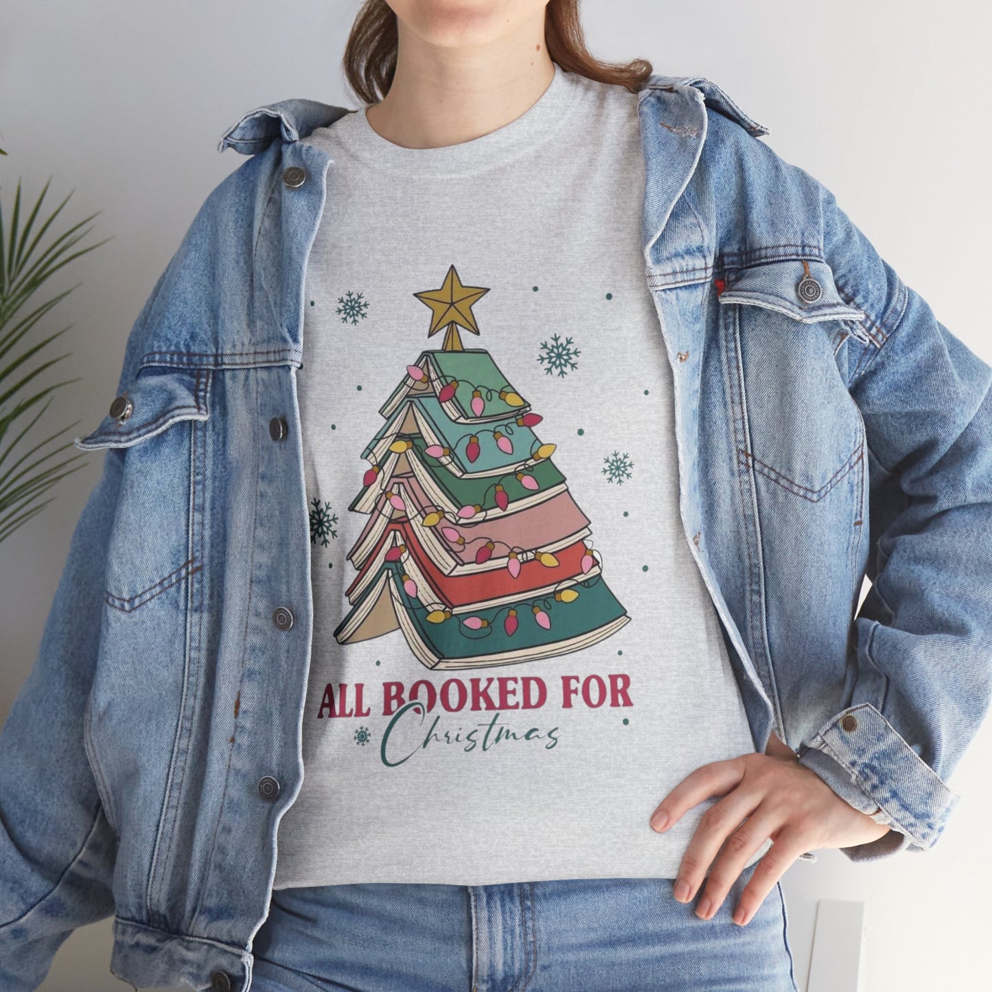 All Booked For Christmas Shirt