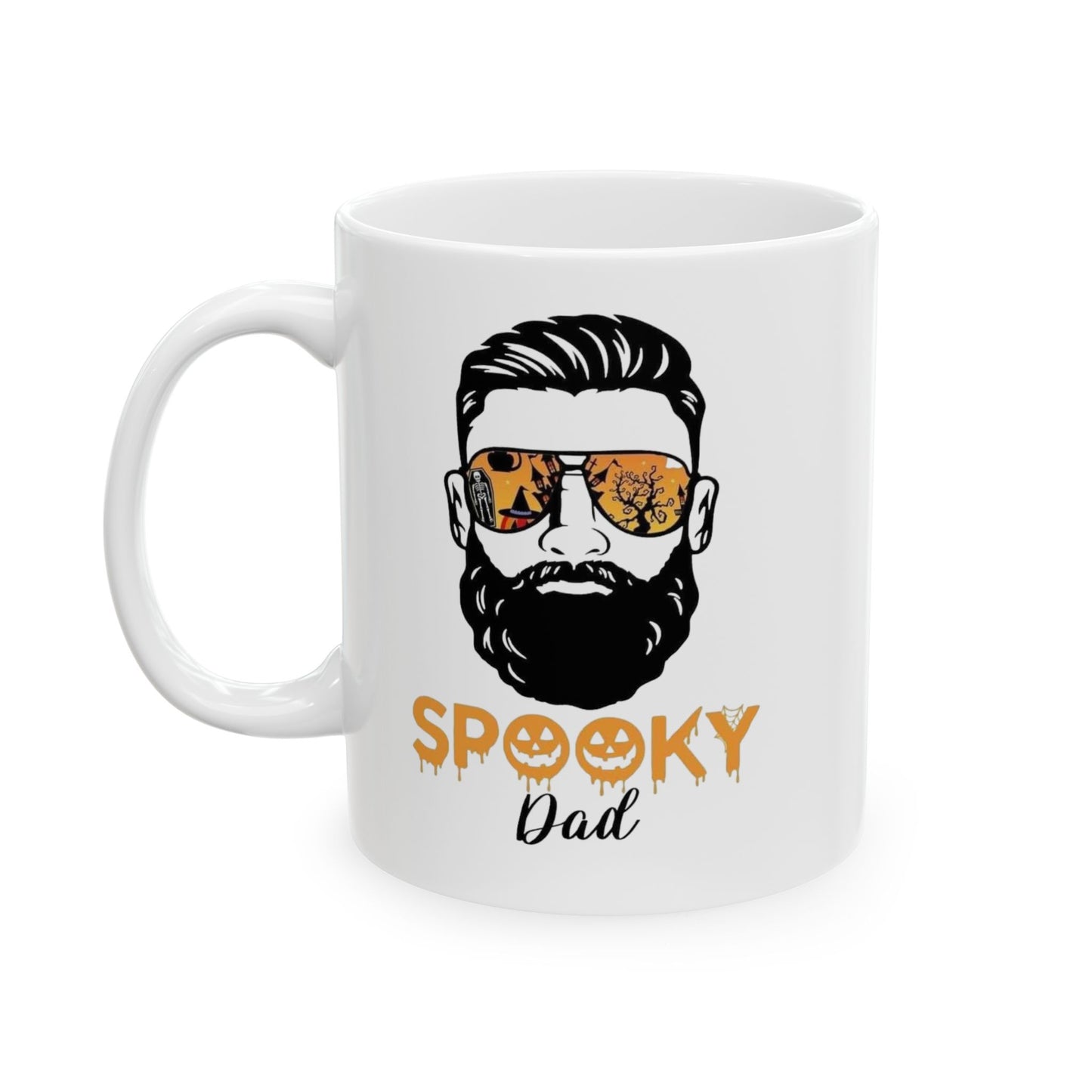 Matching Dad Halloween Mugs, Spooky Dad Mugs, Funny Halloween Mugs, Family Halloween Mugs, Couples Halloween Gift, Mugs Gift