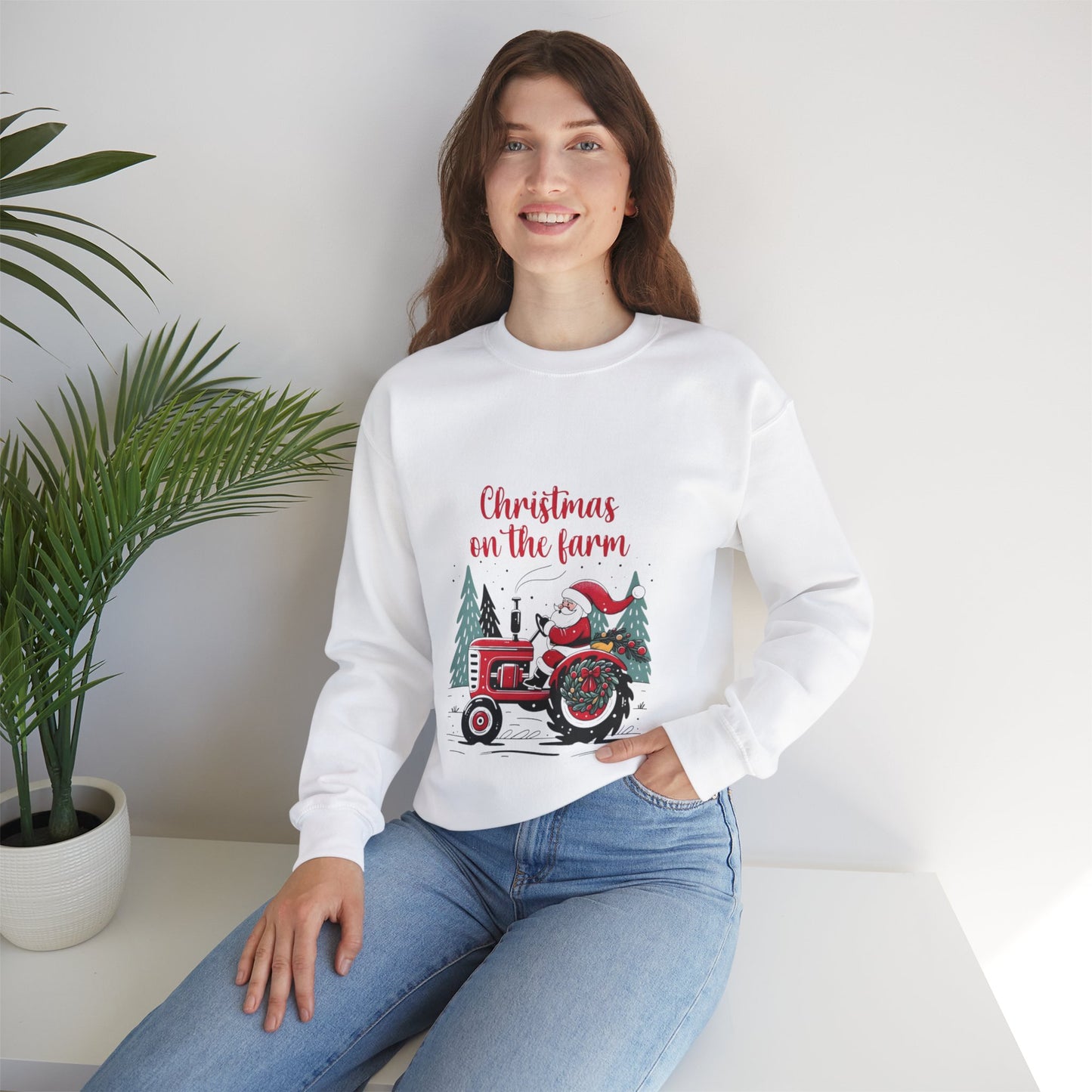 Christmas On The Farm Sweatshirt